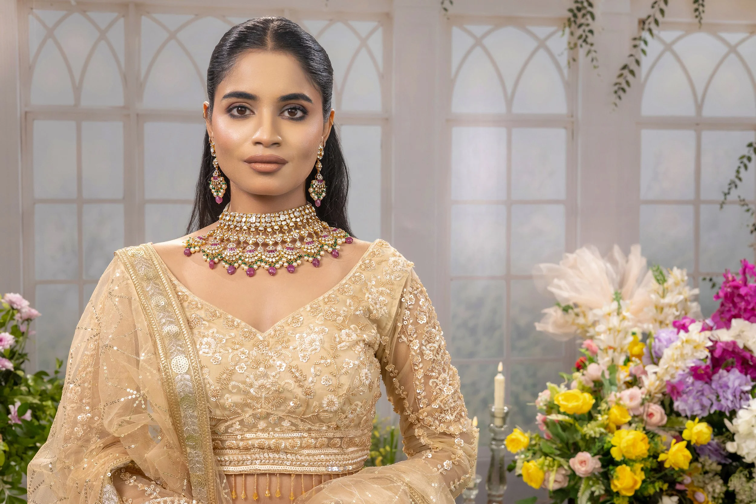 Kundan Polki Jewellery Shoot Campaign by Papaya Production