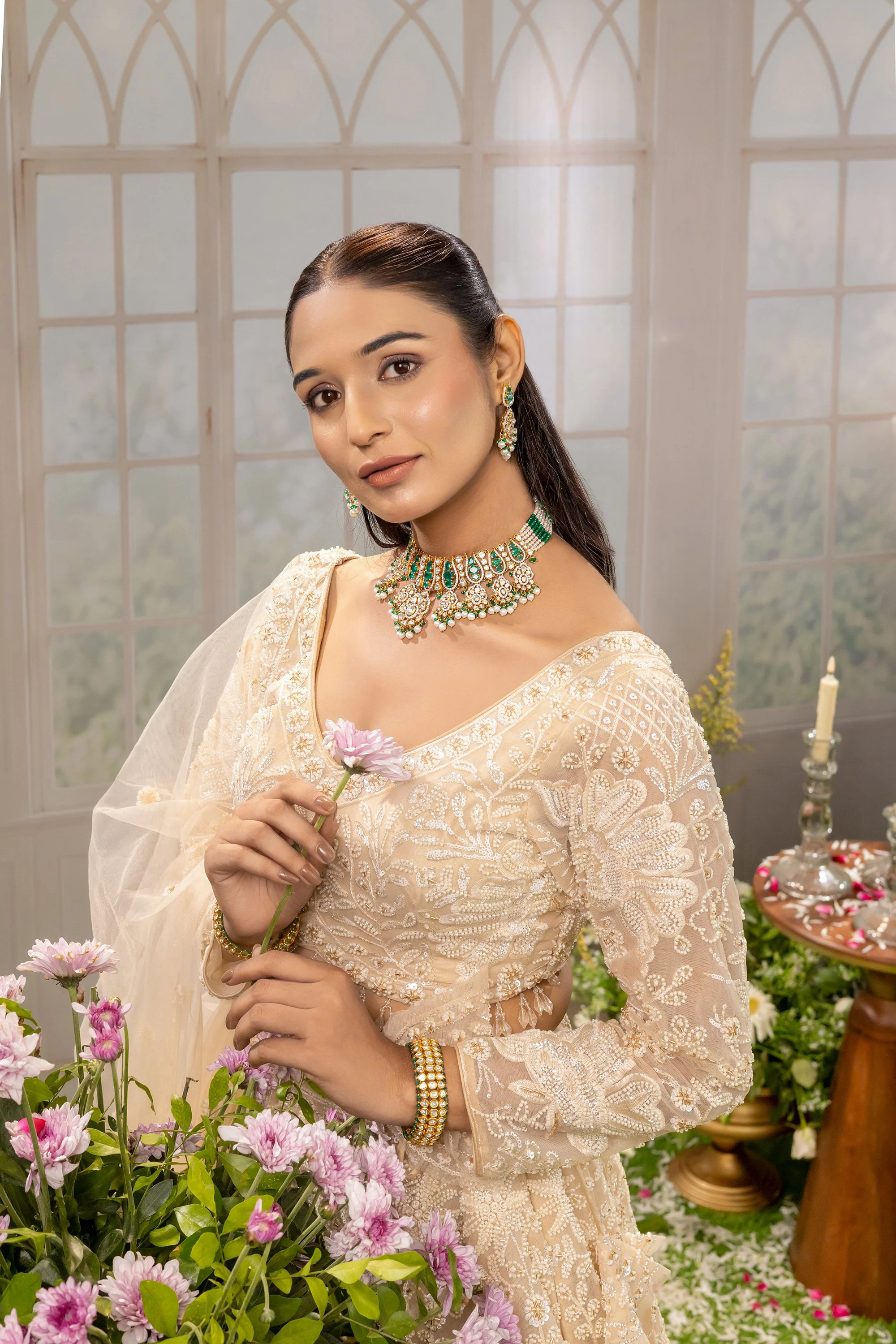 Kundan Polki Jewellery Shoot Campaign by Papaya Production