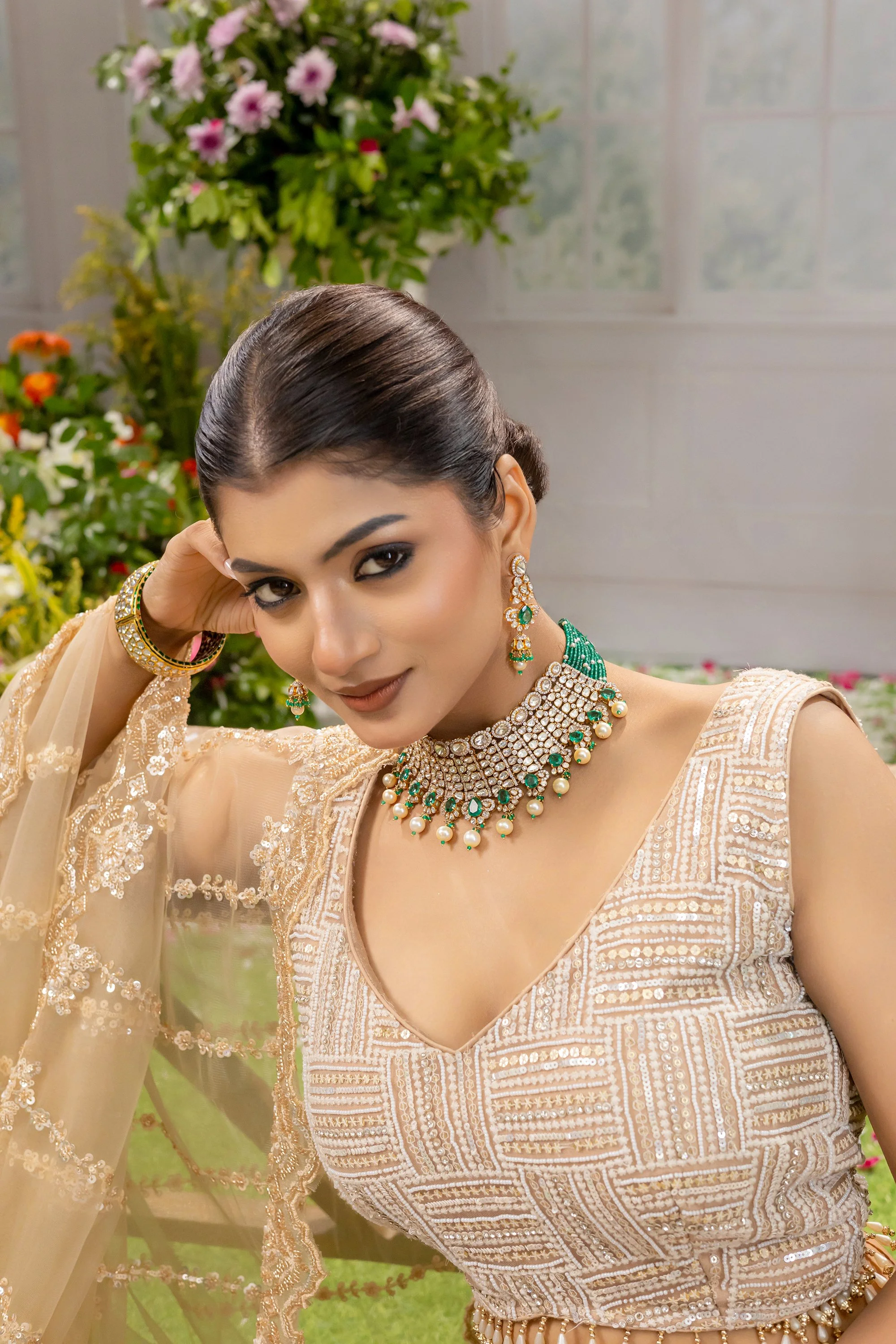 Kundan Polki Jewellery Shoot Campaign by Papaya Production
