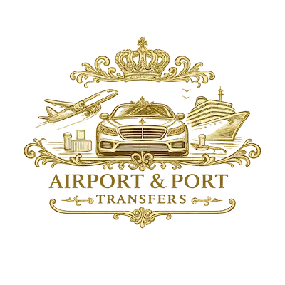Airport and port group transfer icon