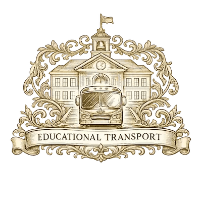 Educational and school group transport icon