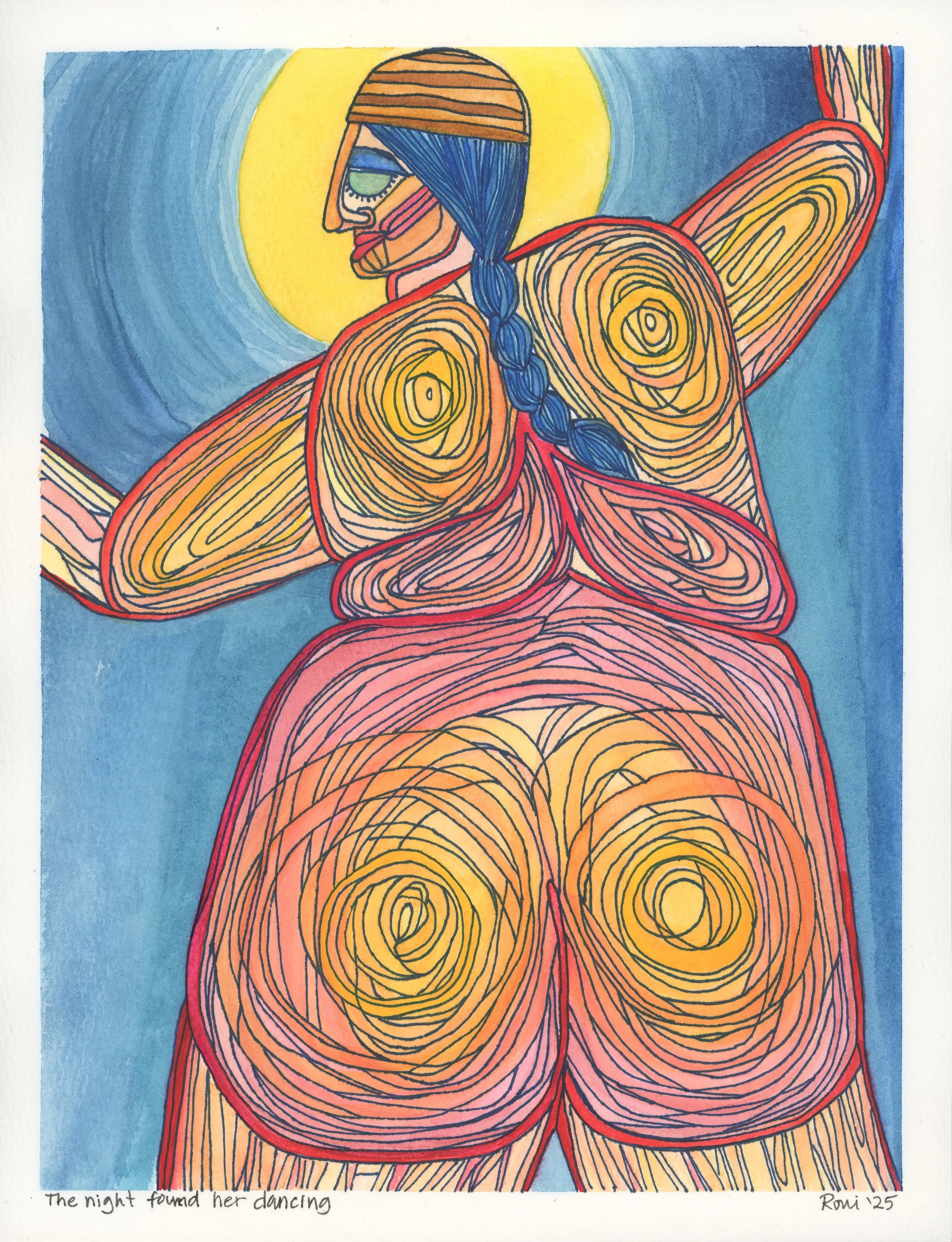 The Night Found Her Dancing