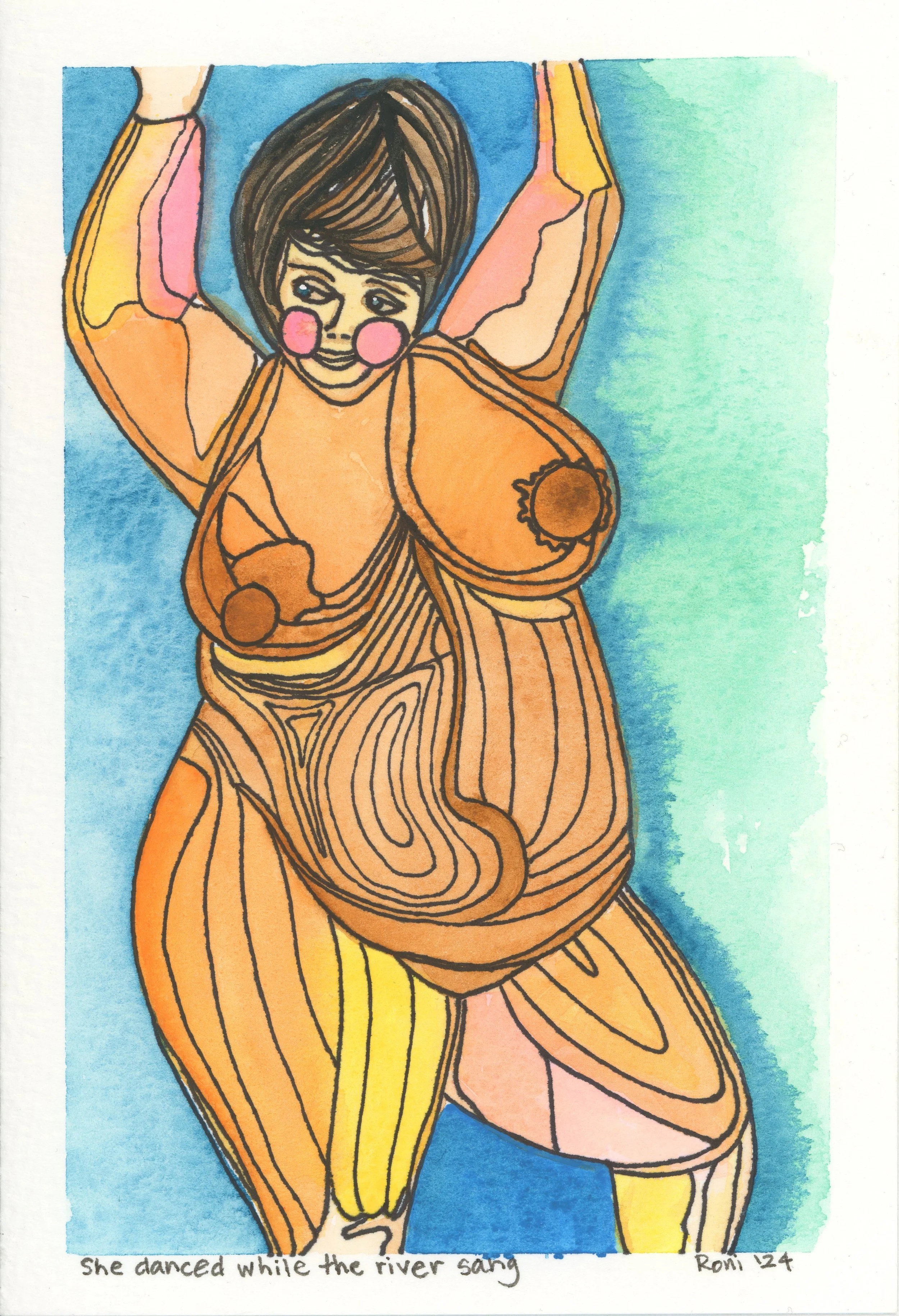 She Danced while the River Sang