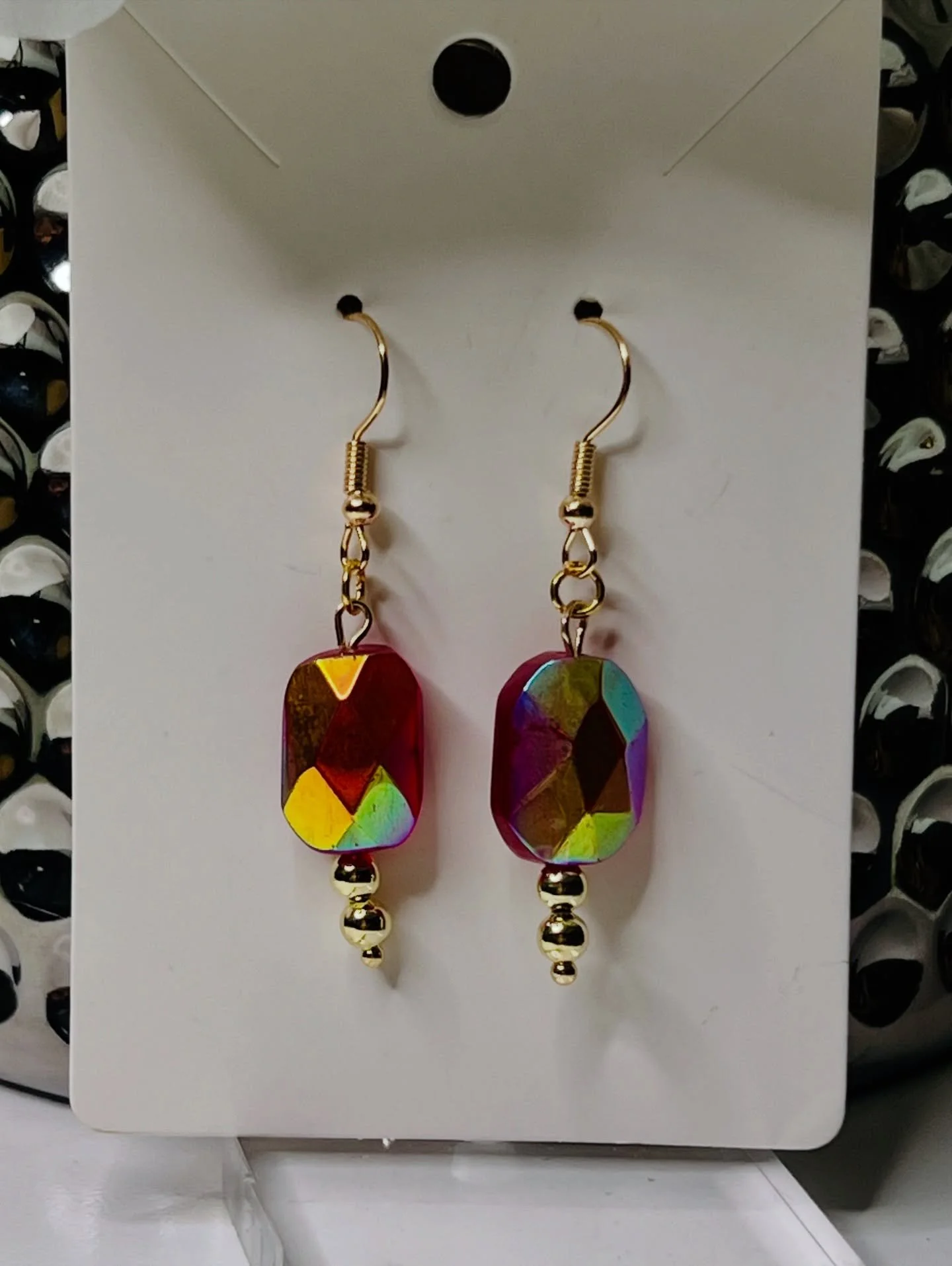 Designed to catch the light&mdash;and hold it.

#JJSDesigns #HandcraftedJewelry #StatementEarrings #DesignDetails