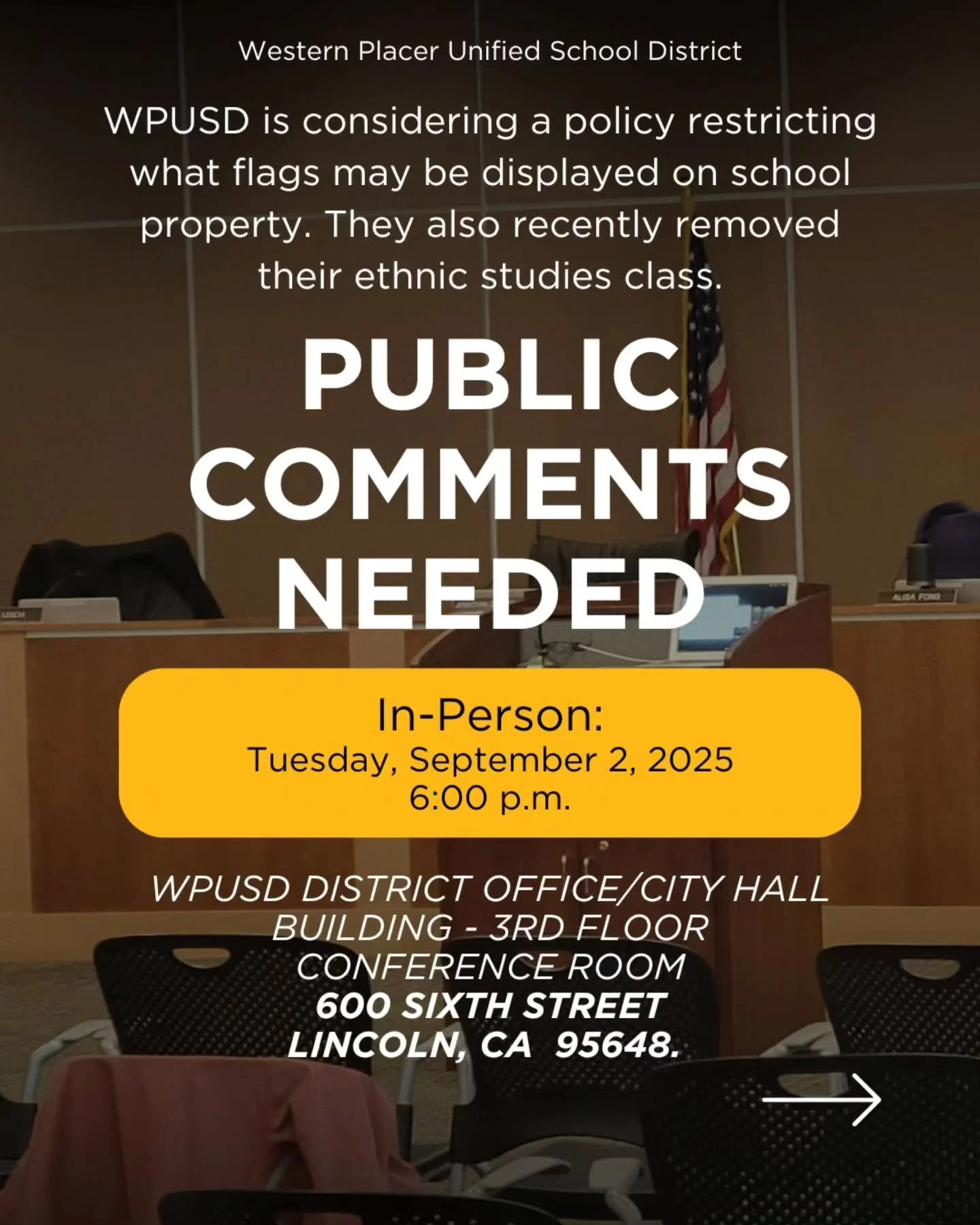 Aaaaaand another school board is at it again. Pushing back on extremist school boards is one of the most important things you can do for your community right now.
You have to show up in person for public comment. Visible support is also needed! Just