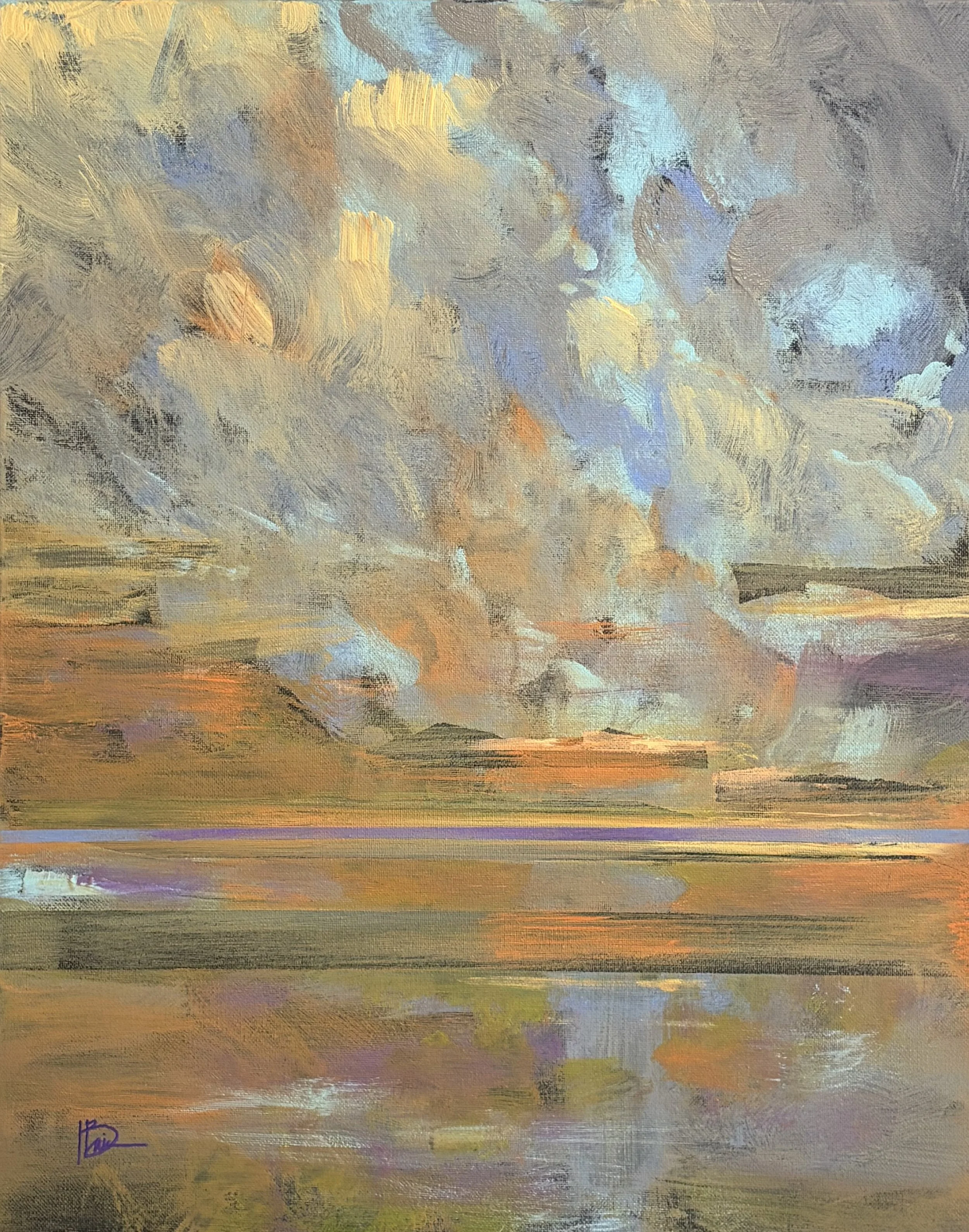 2609-01 Bon Voyage   
16" x 20" Acrylic on Canvas  
On Exhibit