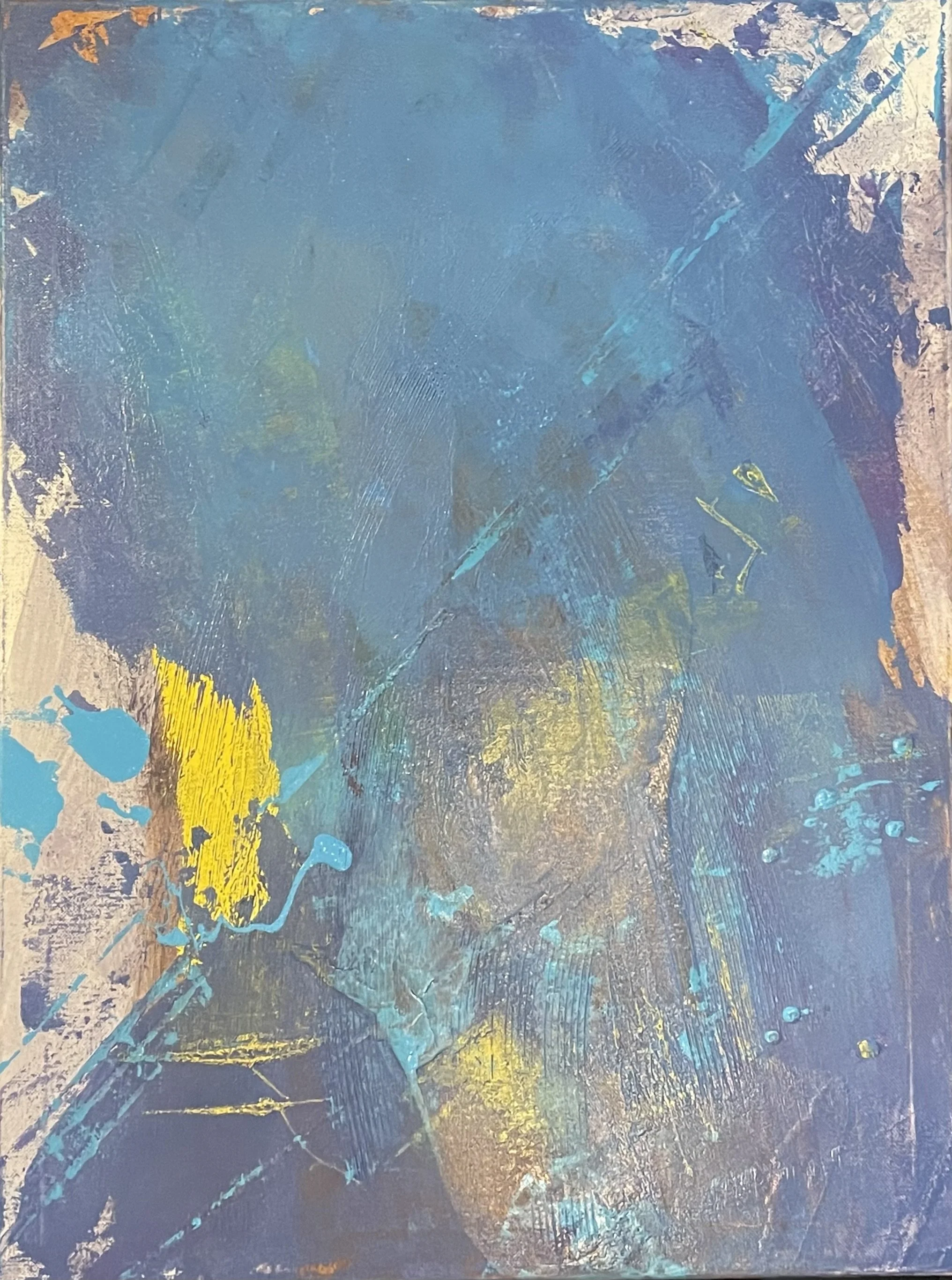 2603-01 Rock On   
18" x 24" Acrylic on Canvas  
Digital Image Only