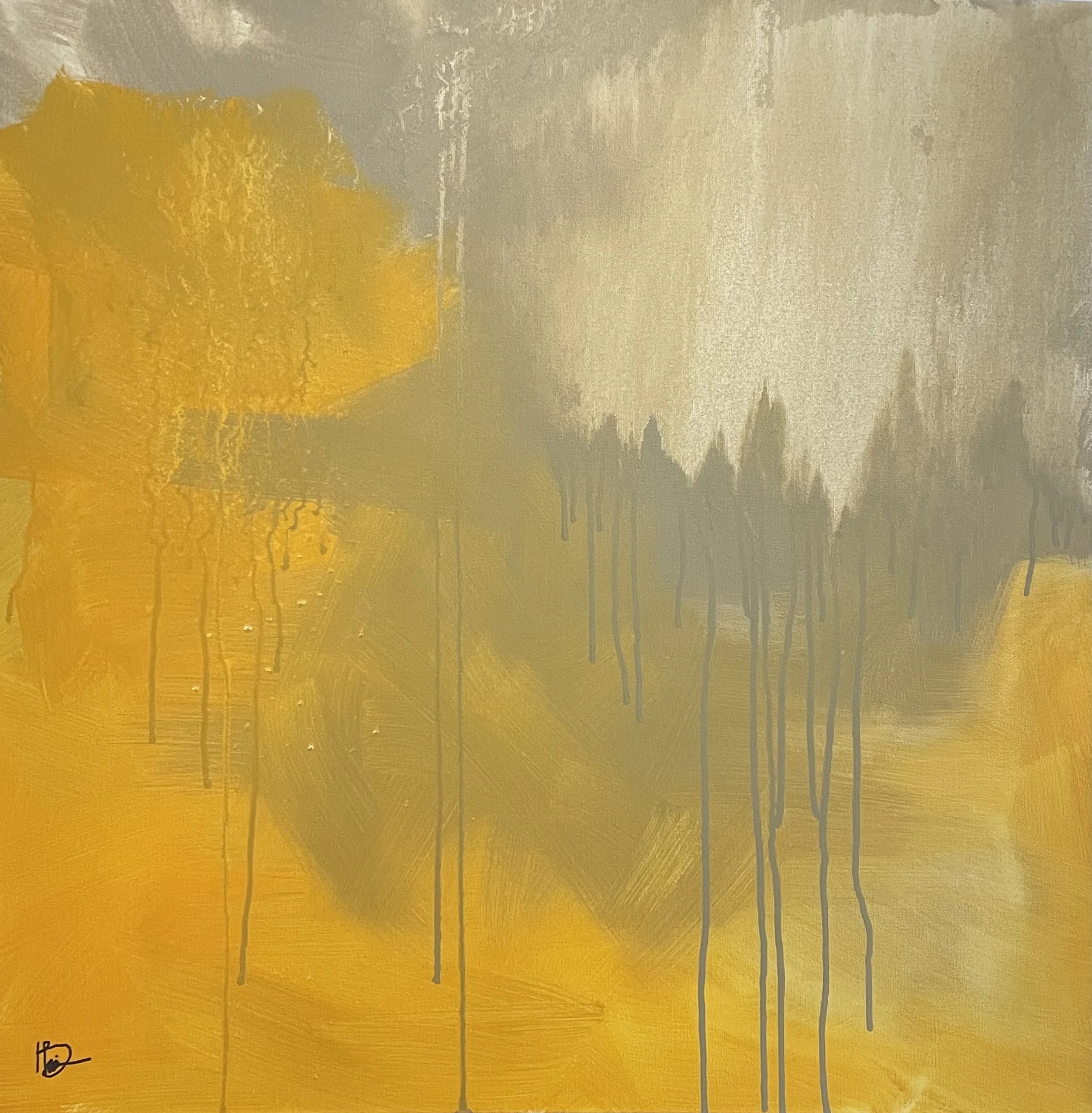 2603-05 Through the Mist  
24" x 24" Acrylic on Canvas