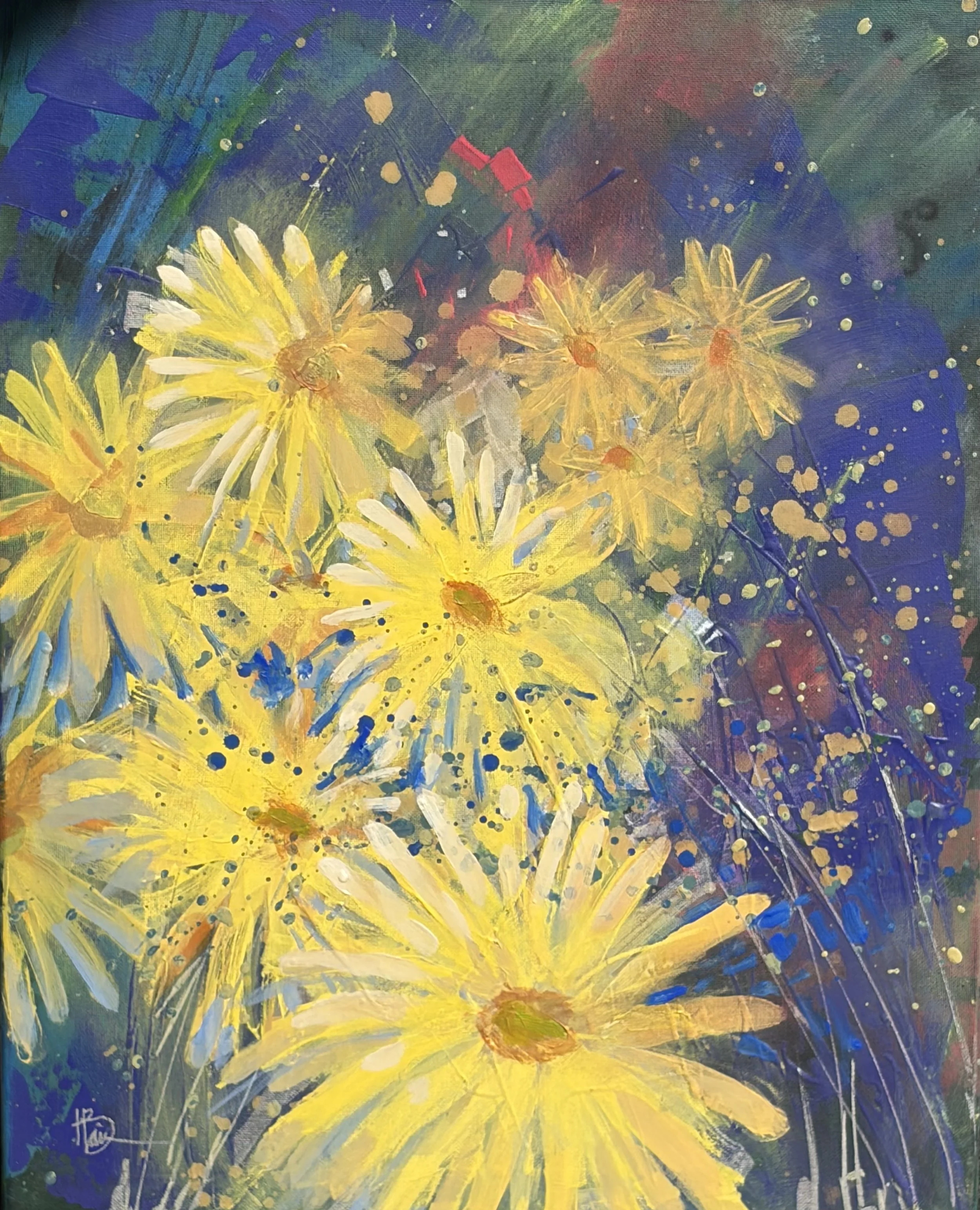 2610-01 Comes the Sun  
16" x 20" Acrylic on Canvas  
On Exhibit