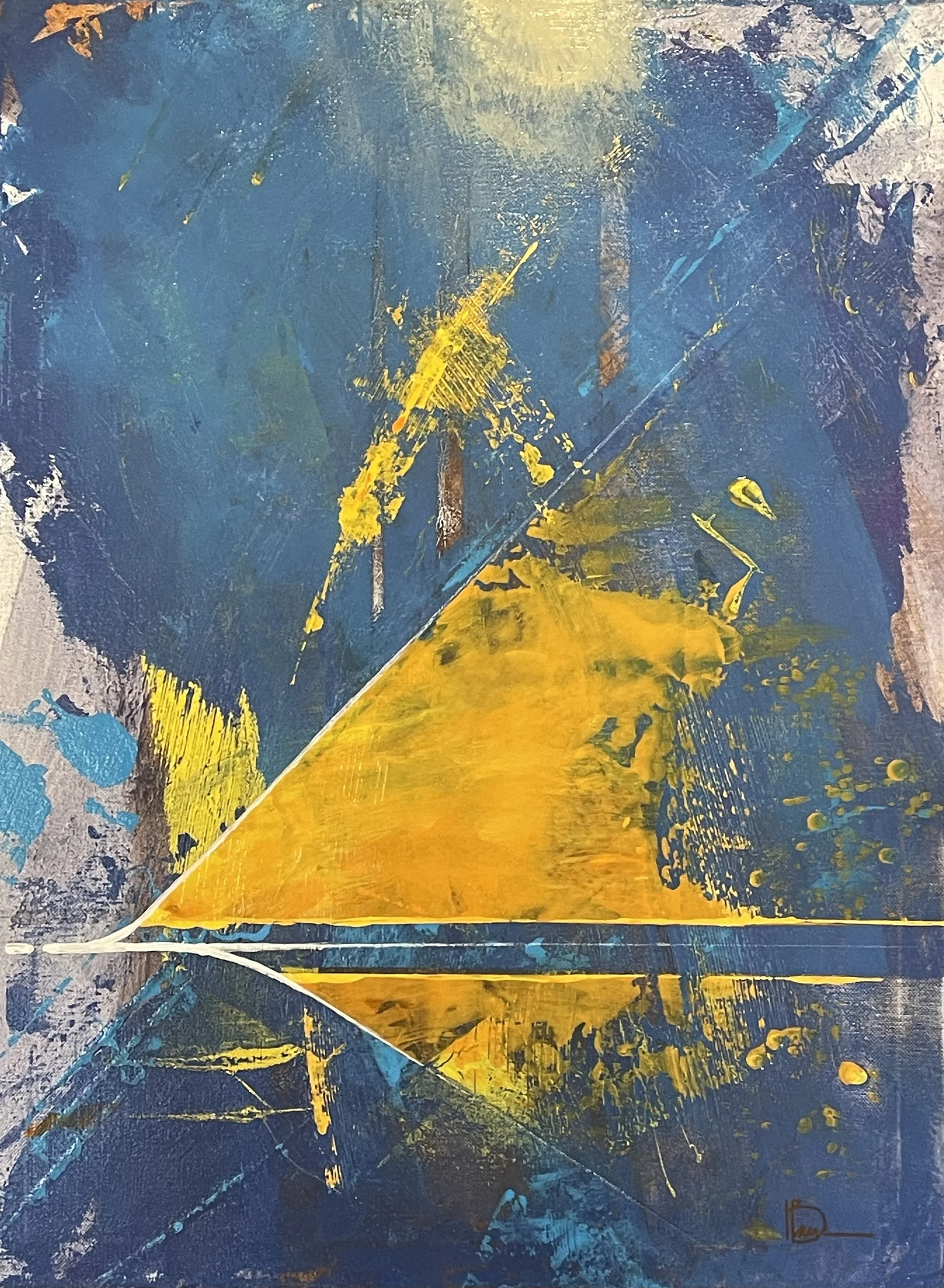 2601-02  Twice the Speed of Sound  
18" x 24" Acrylic on Canvas
