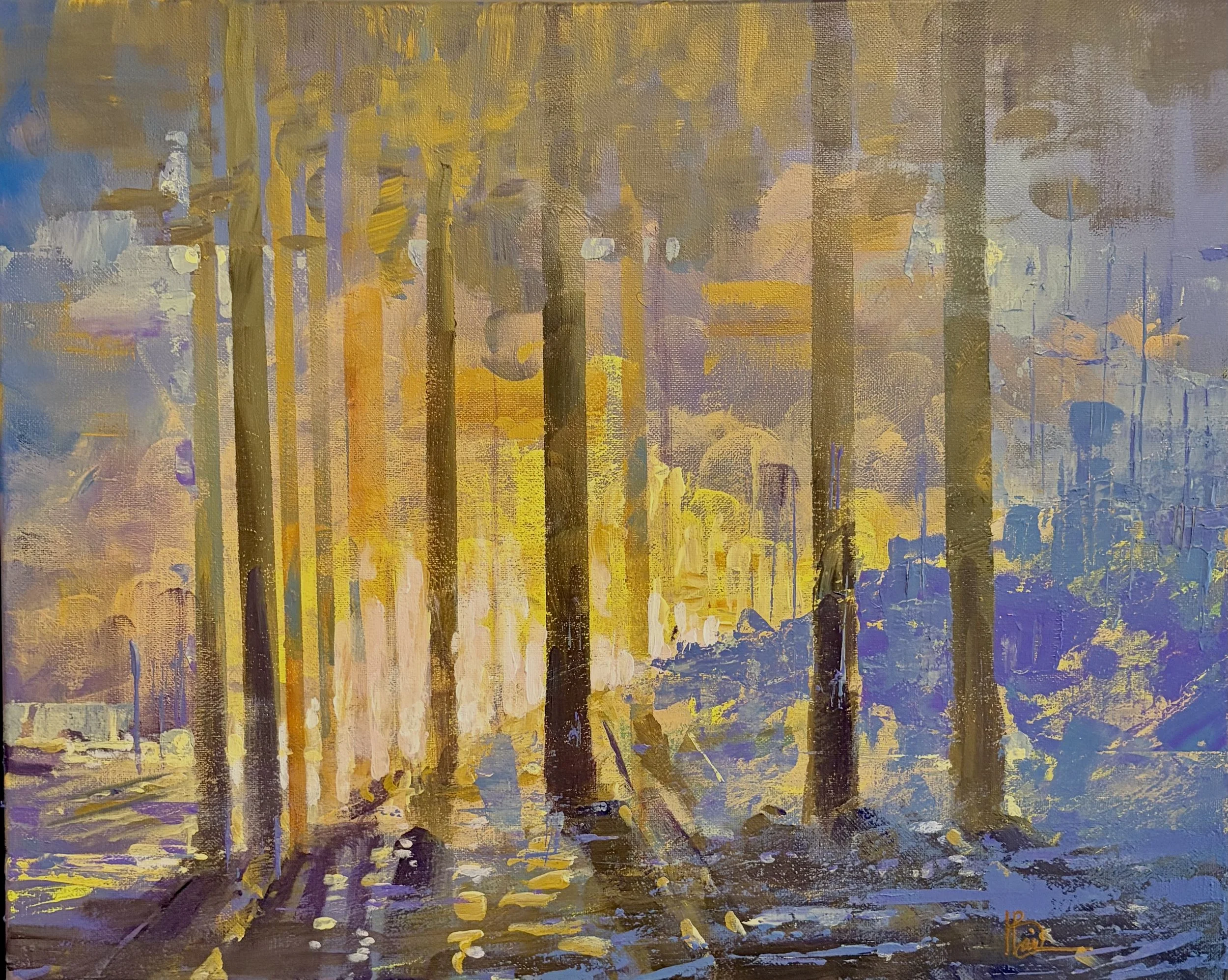 2605-01 Fresh Start  
16" x 20" Acrylic on Canvas
