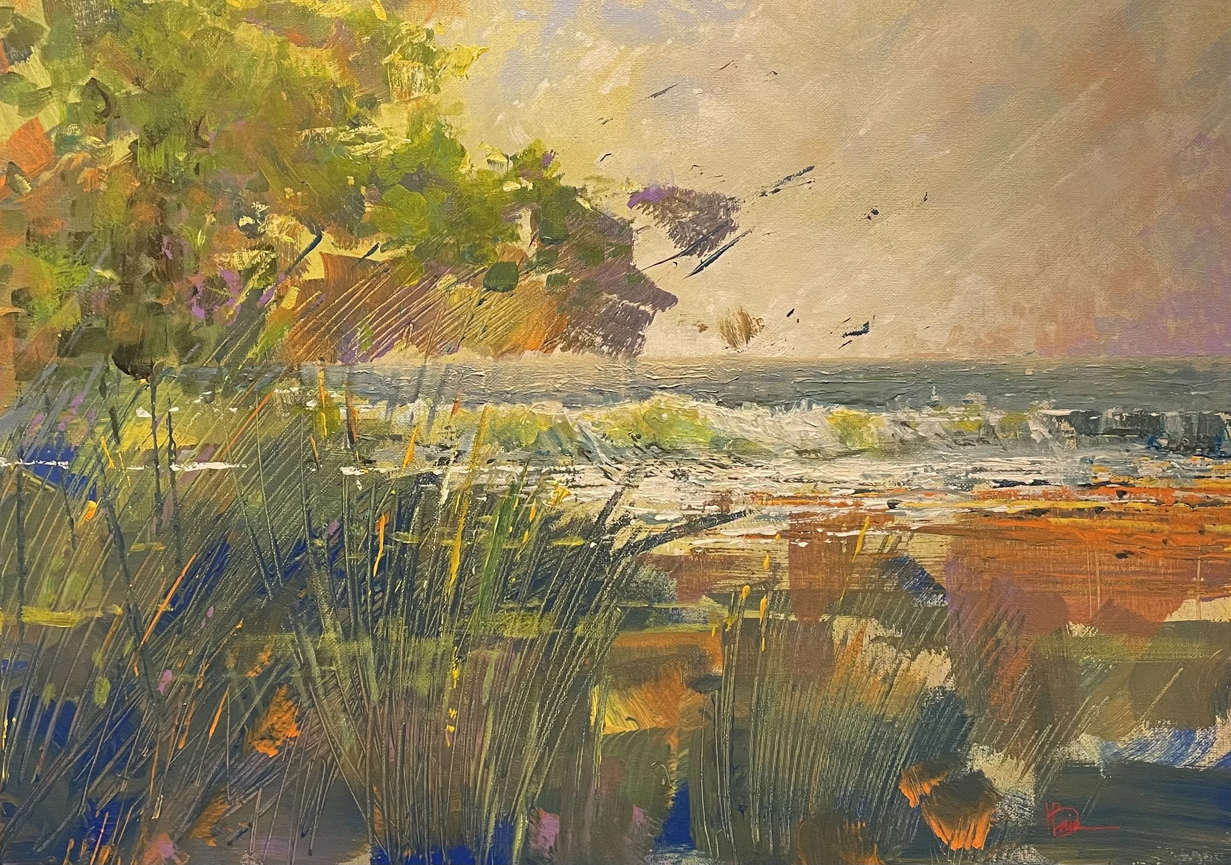 2512-03 Surf  
18" x 24" Acrylic on Canvas