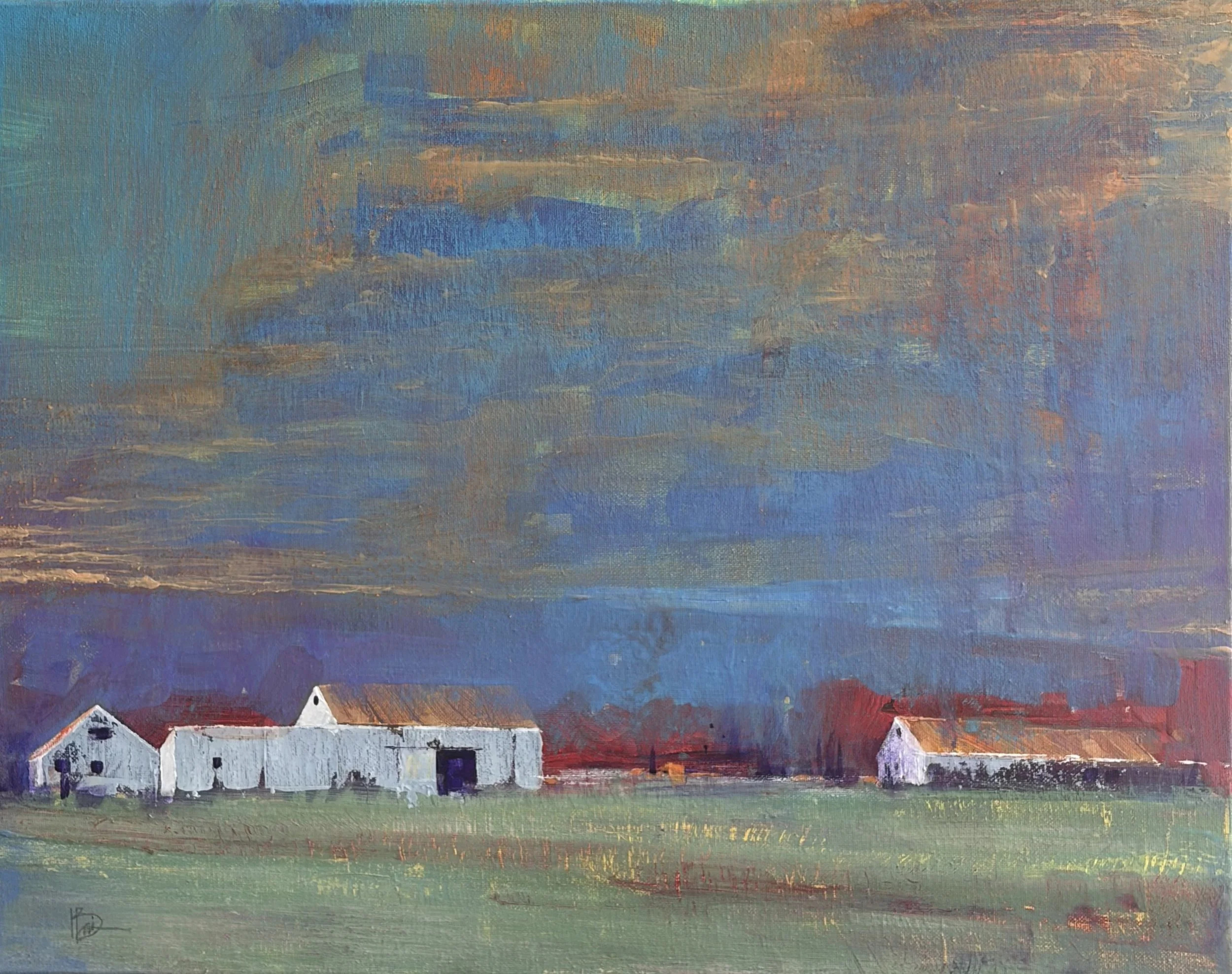 2603-07 Near Returned  
16" x 20" Acrylic on Canvas  
On Exhibit