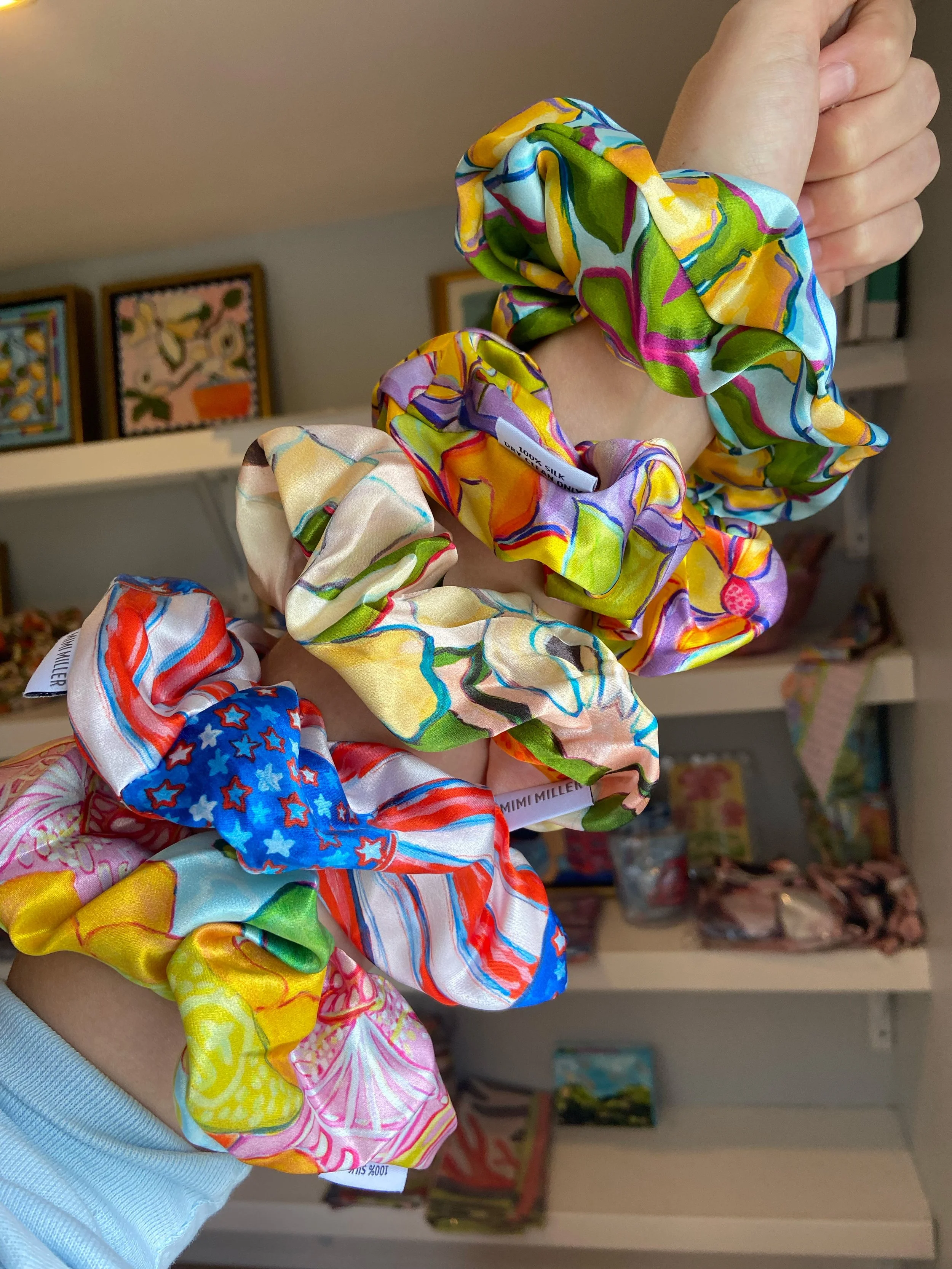 Silk Scrunchies