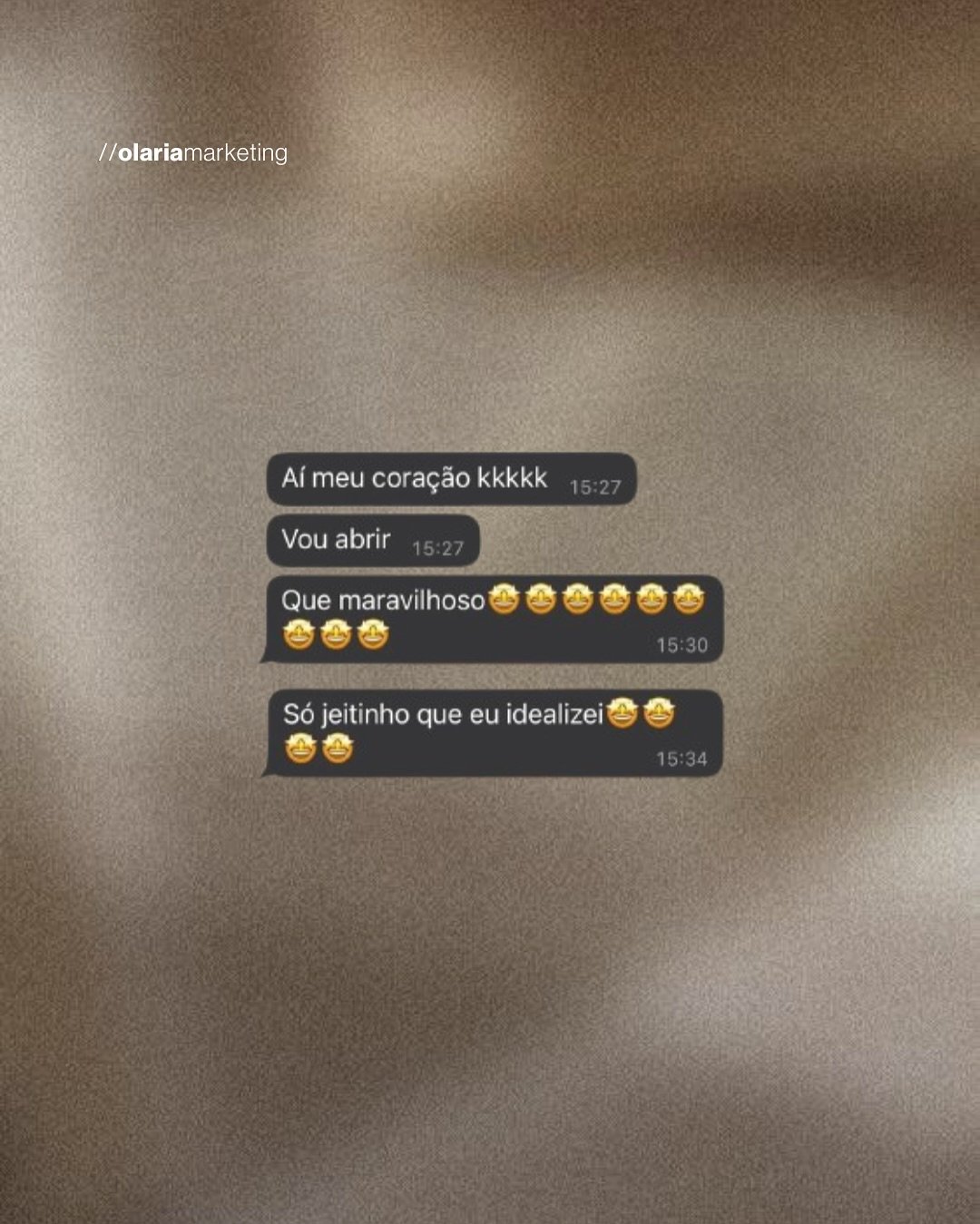 Cada um desses feedbacks s&atilde;o como doses de inspira&ccedil;&atilde;o e motiva&ccedil;&atilde;o que alimentam meu trabalho. 🤍✨

Eles n&atilde;o s&oacute; validam o que fa&ccedil;o, mas tamb&eacute;m me impulsionam a continuar aprimorando e inov