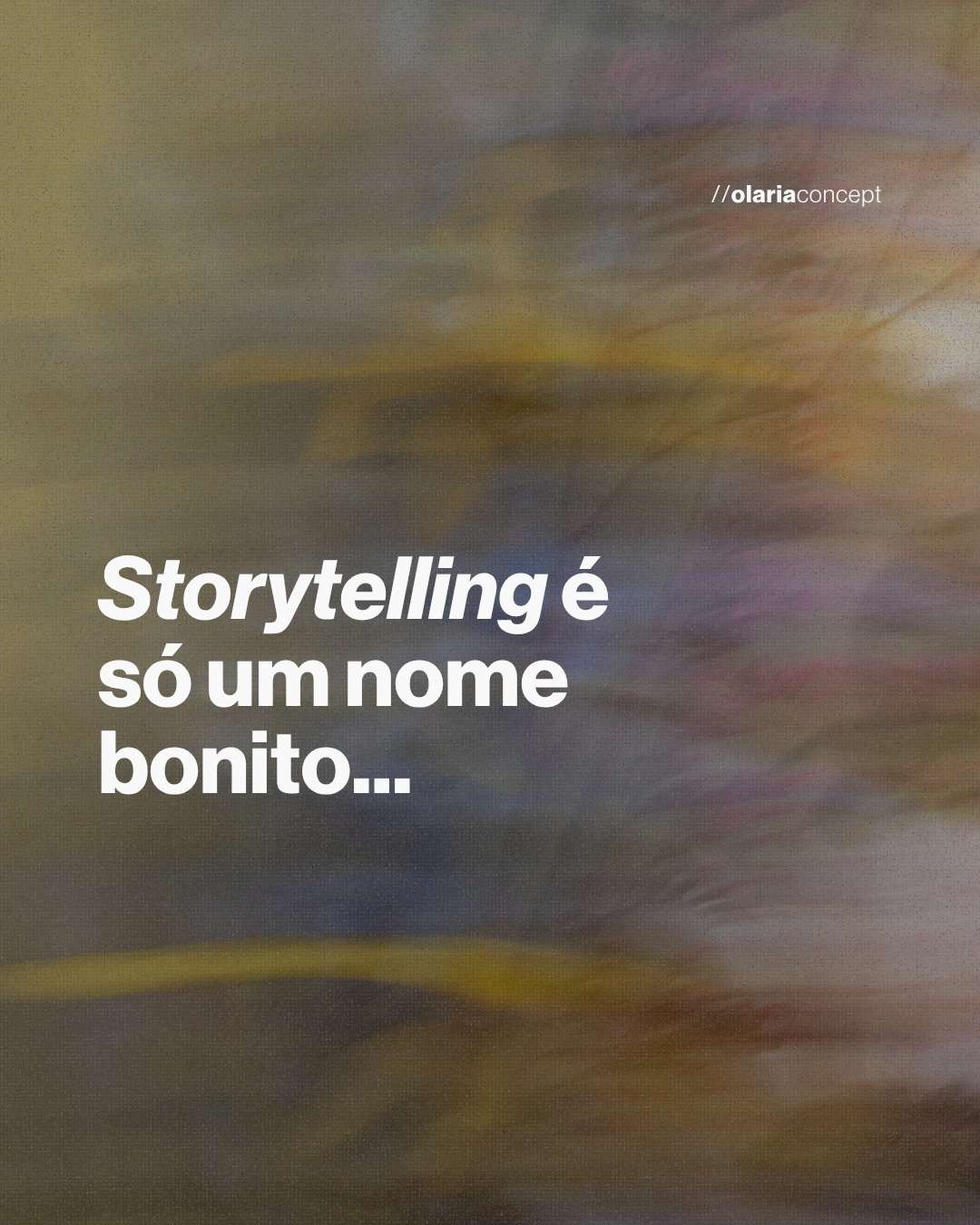 Storytelling n&atilde;o &eacute; s&oacute; contar hist&oacute;rias.
&Eacute; transformar informa&ccedil;&atilde;o em emo&ccedil;&atilde;o, e emo&ccedil;&atilde;o em mem&oacute;ria de marca.

Quando voc&ecirc; compartilha uma hist&oacute;ria real &mda