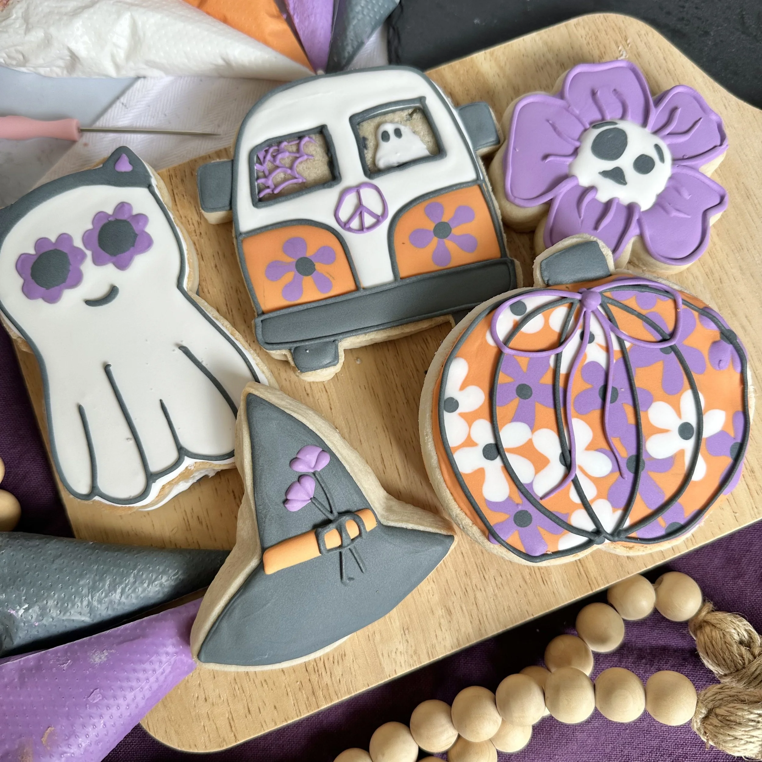 Retro Halloween Cookie Decorating with Bakehouse 604 (Copy)