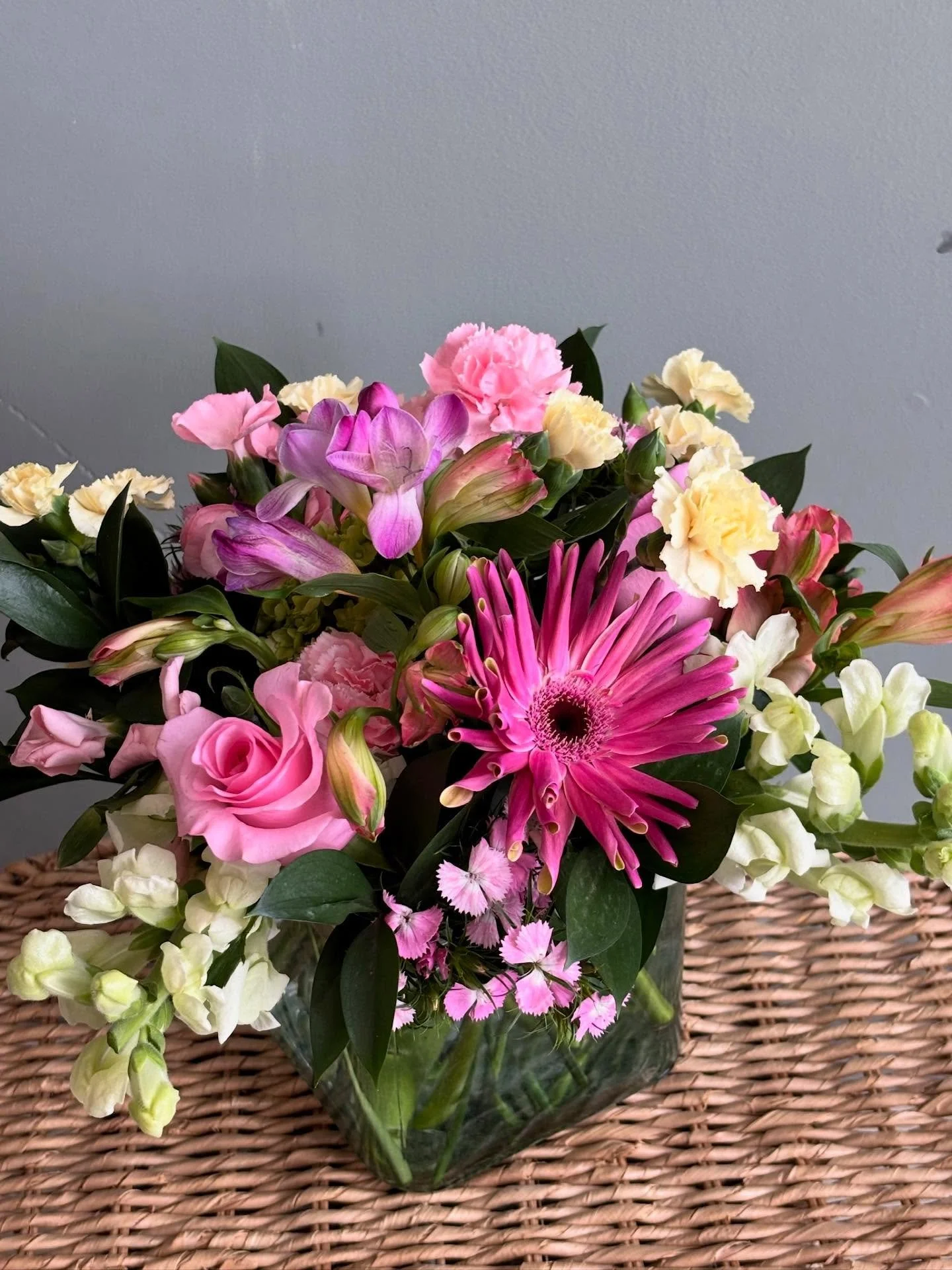 Some of our favorite arrangements lately here at Bouquet of Granger! 💐✨ 

Stop into the shop Monday-Friday, 9AM-6PM for fresh, ready to go floral arrangements. Want something delivered? Head to www.bouquetofgranger.com and order a fresh arrangement 