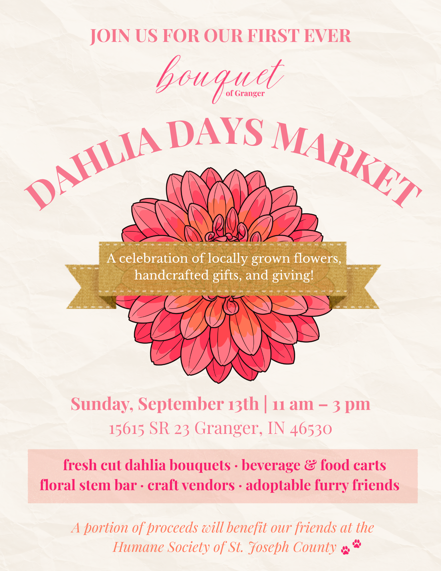 Dahlia Days Vendor Market 