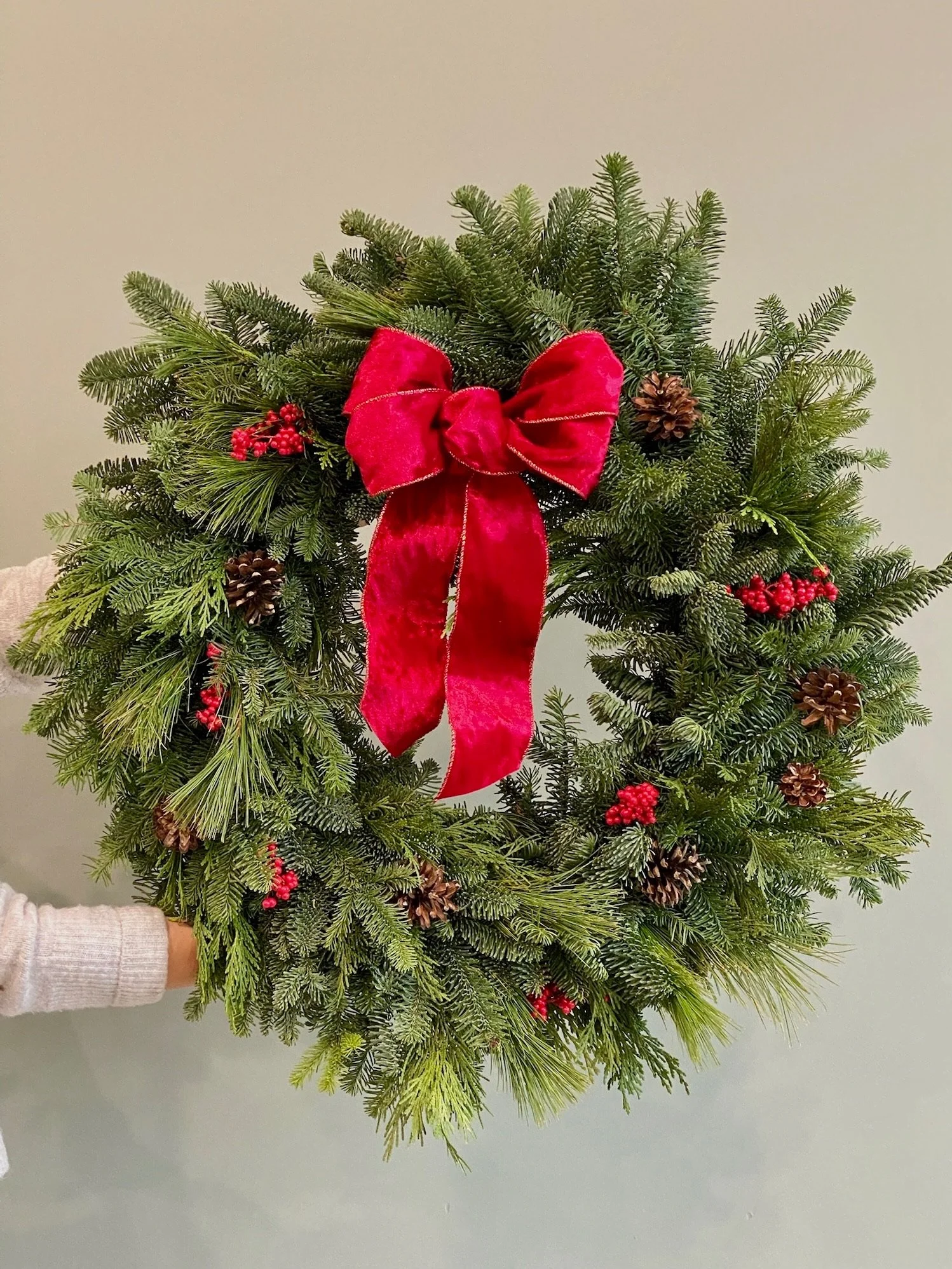 Trad Wife Holiday Wreath