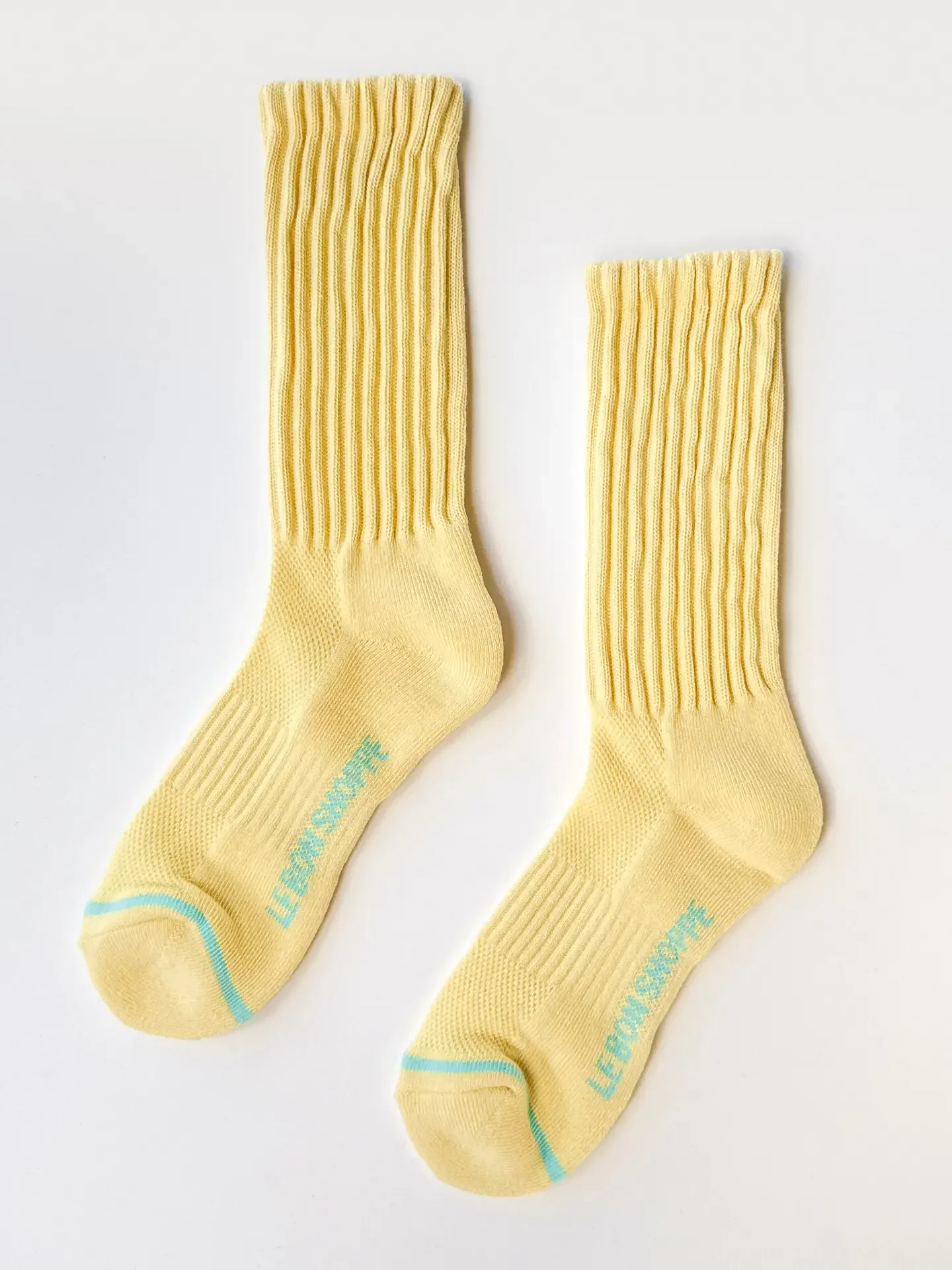 Pale Yellow Ballet Socks.webp