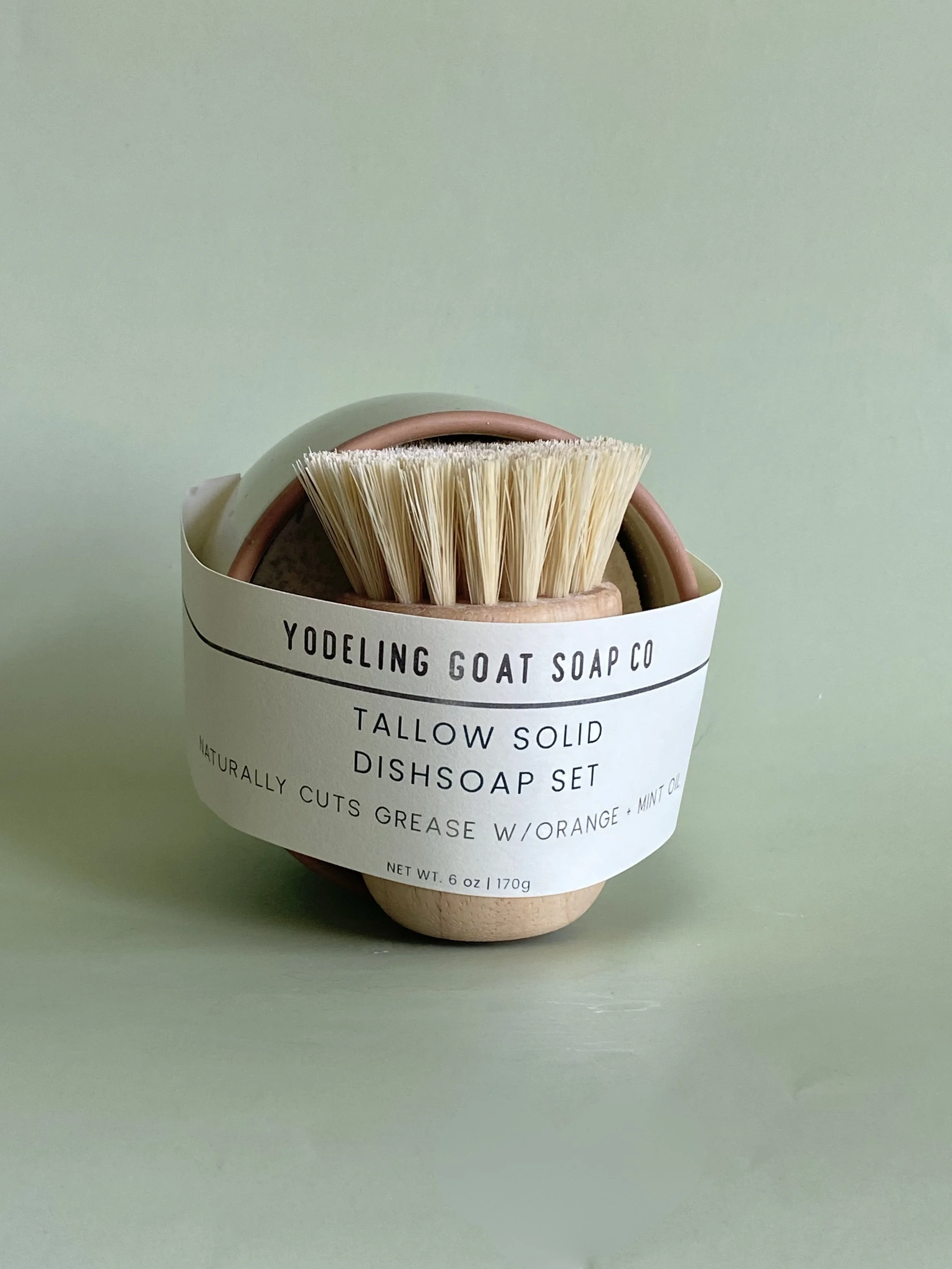Citrus + Mint Tallow Dishsoap Set