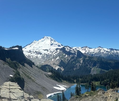 Arbuthnot Lake (of Chain Lakes) From Artist Point-Level 2