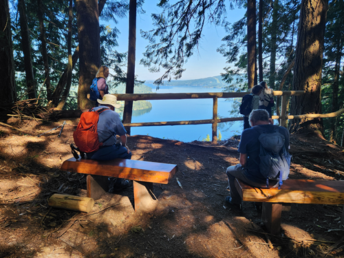Hertz Trail to Chanterelle Steps and Overlook - Level 3