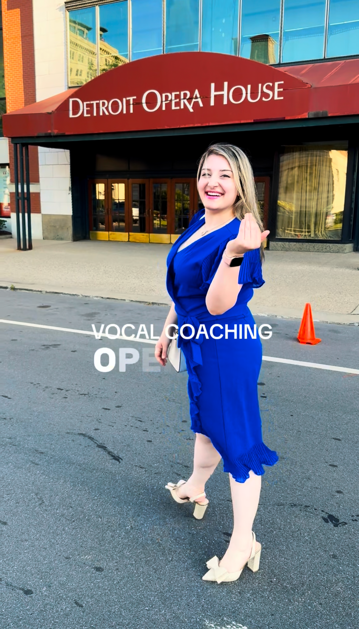 Vocal coaching at the Detroit Opera