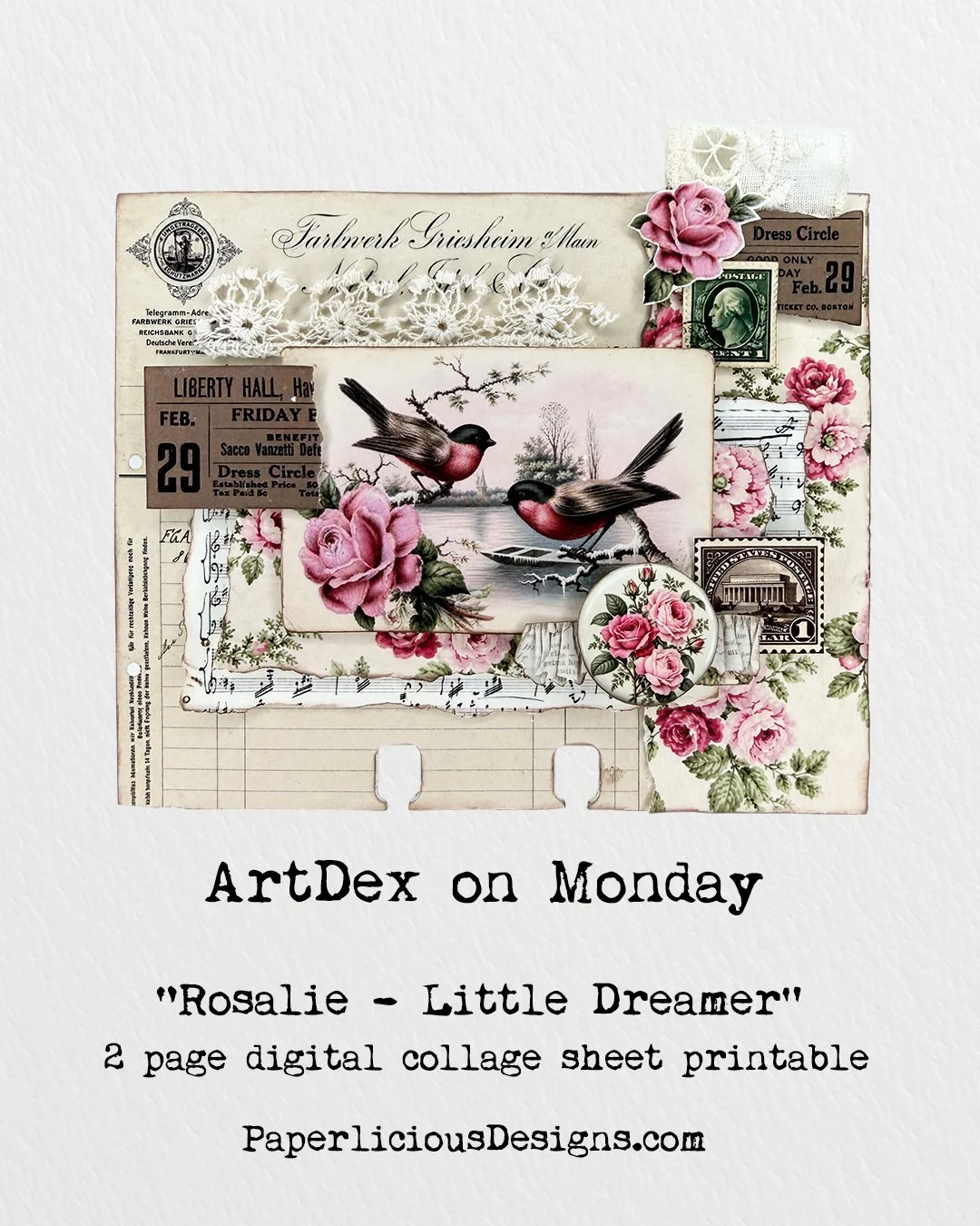 Adding a new collage sheet set to the shop for ArtDex on Monday. This is just a few of the images. Scroll to see cute little Rosalie, paper ruffles, and so much more! Melisa
#artdexcard
#memorydexcard
#memorydexcards
#rolodexcard