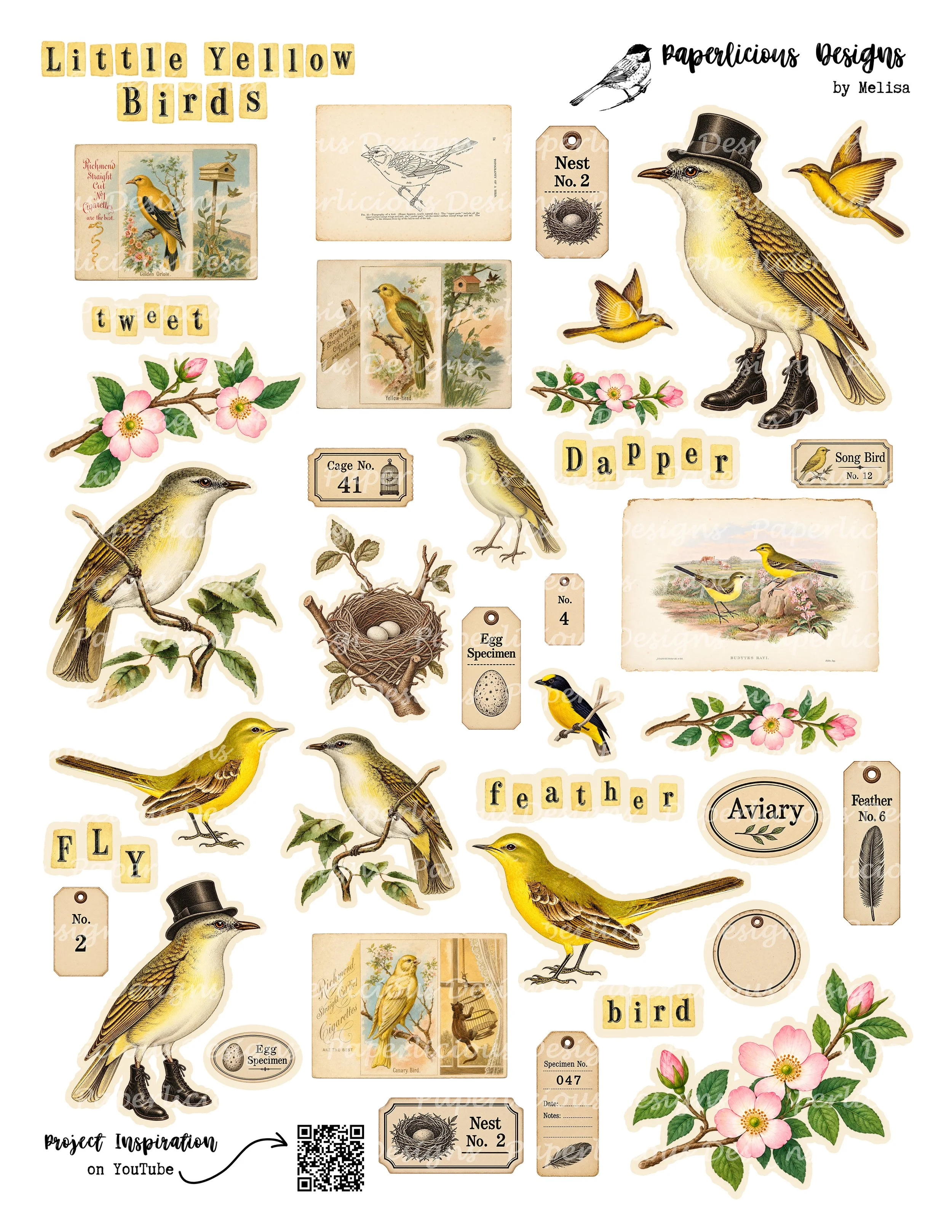 Little Yellow Birds page 1 WM.jpg