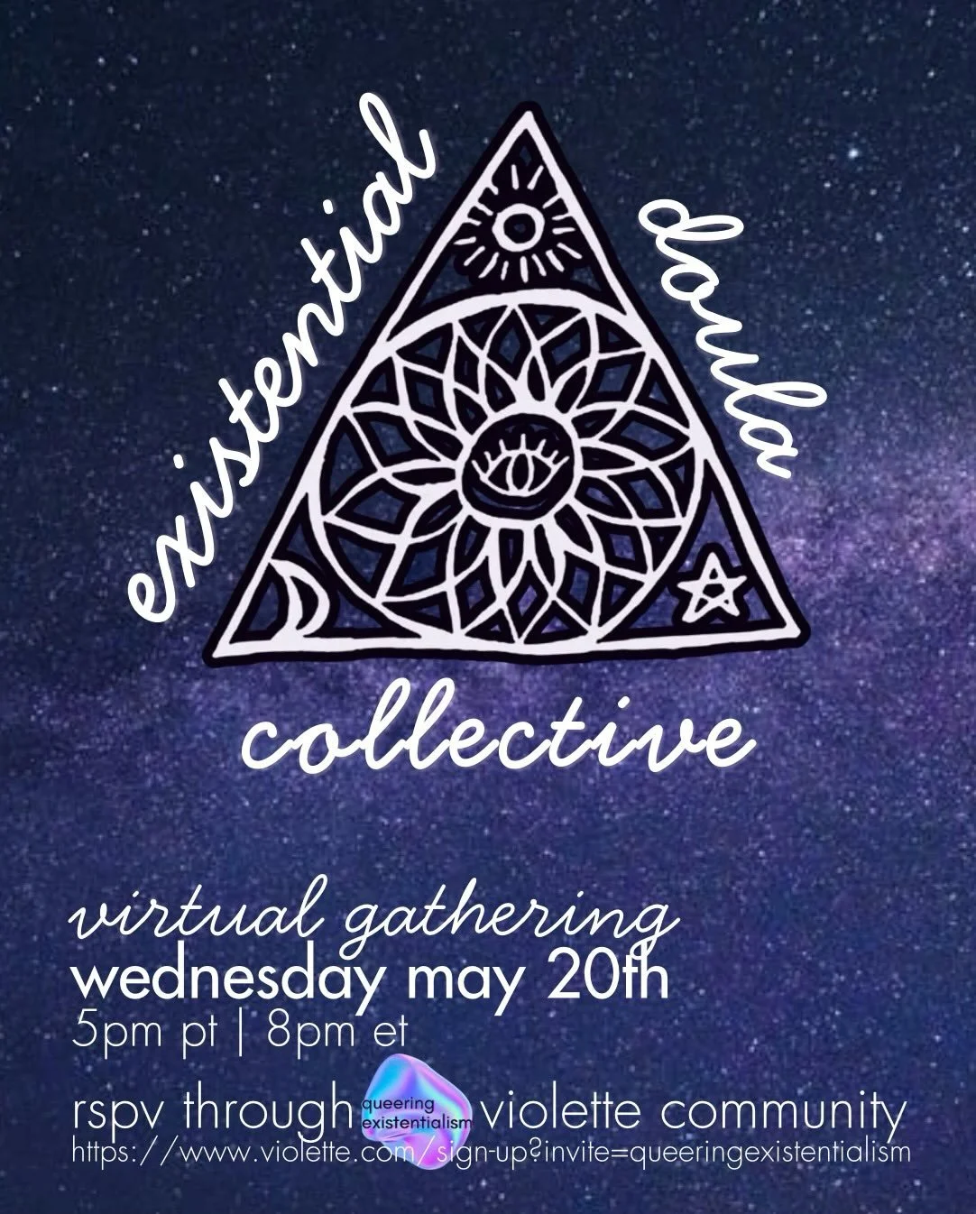 the existential doula collective: first gathering 🌌

at this time of polycrisis, cultivating existential hope is not optional &mdash; it&rsquo;s how we move from collapse to collective imagination.

join us for a virtual gathering to learn from one 
