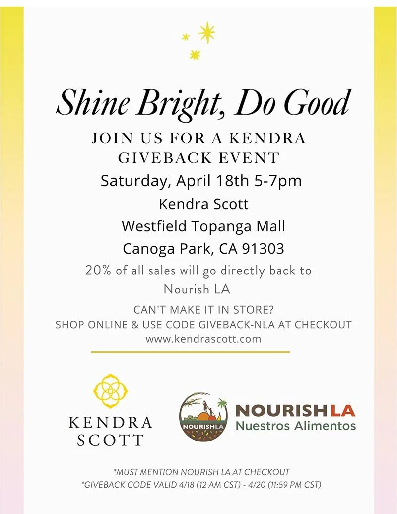 Event flyer: Kendra Scott
