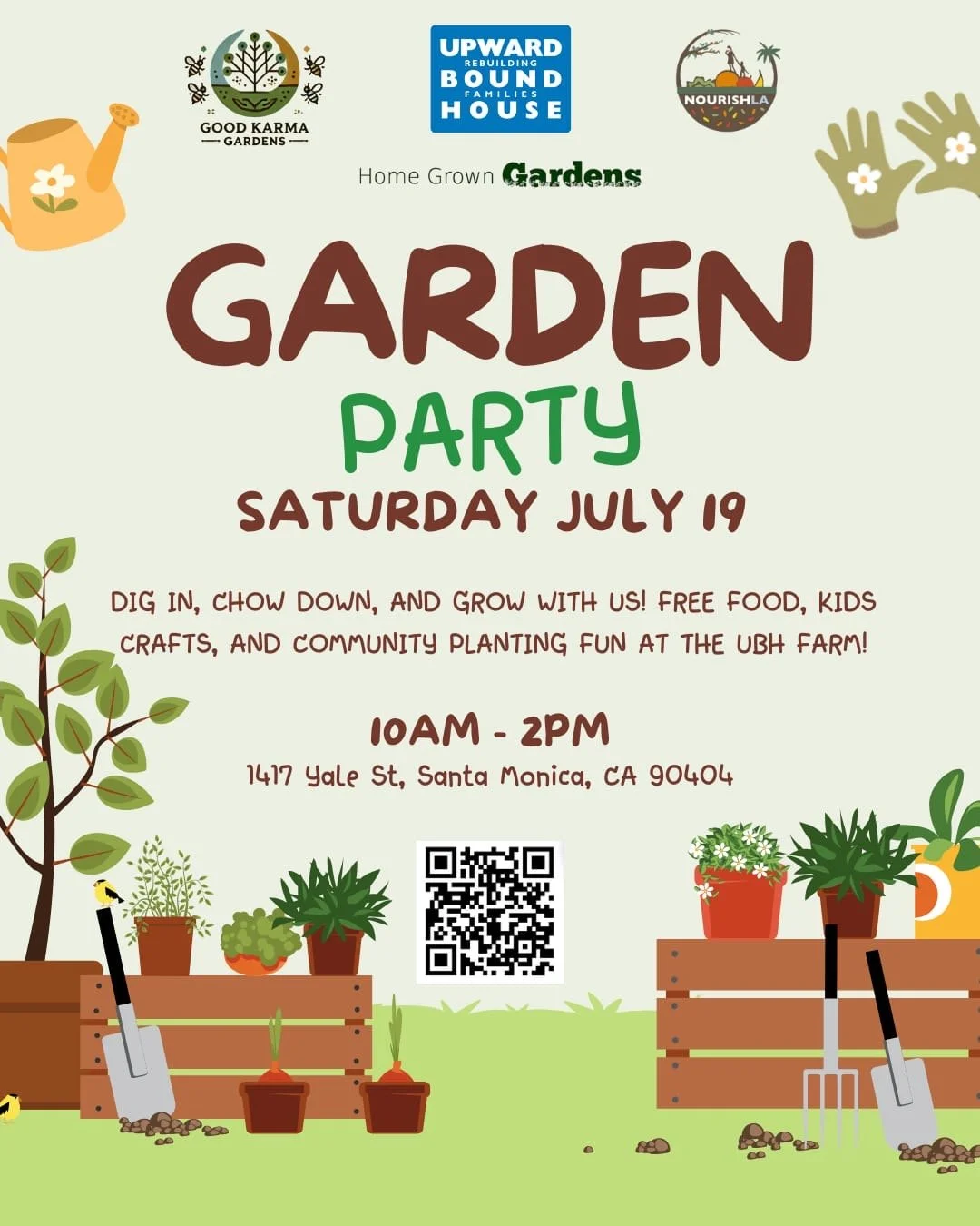 Good Karma Gardens July: Upward Bound House Farm