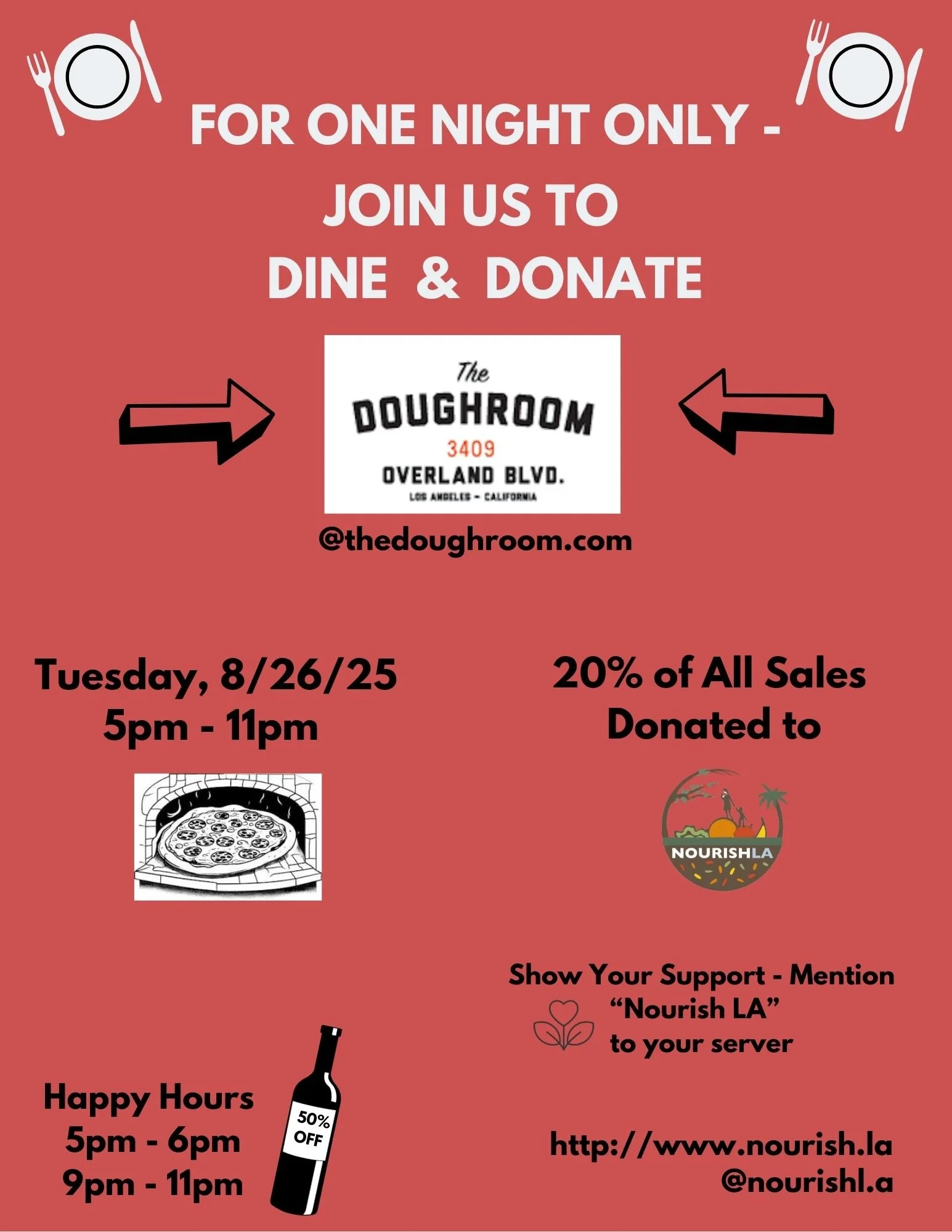 Join Us to Dine & Donate!