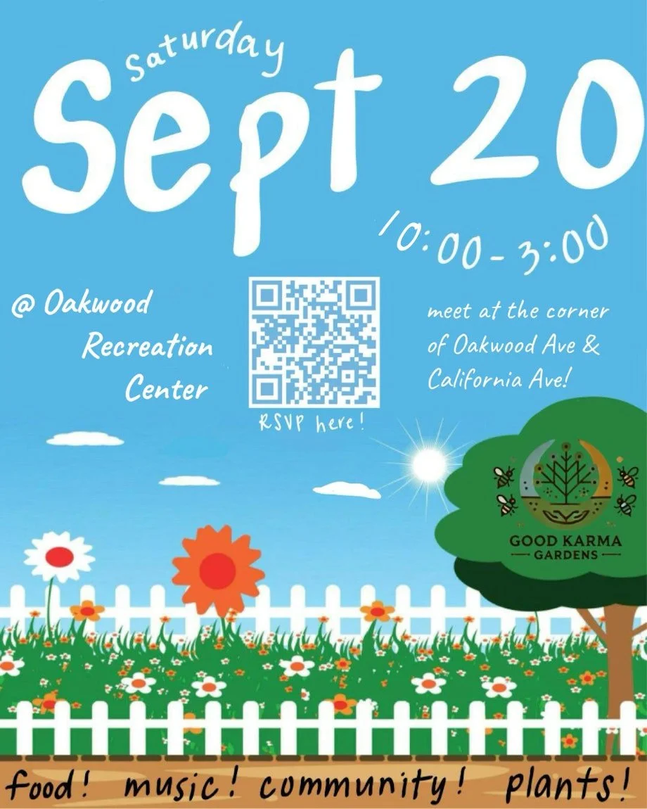 Good Karma Gardens September: Oakwood Rec Center