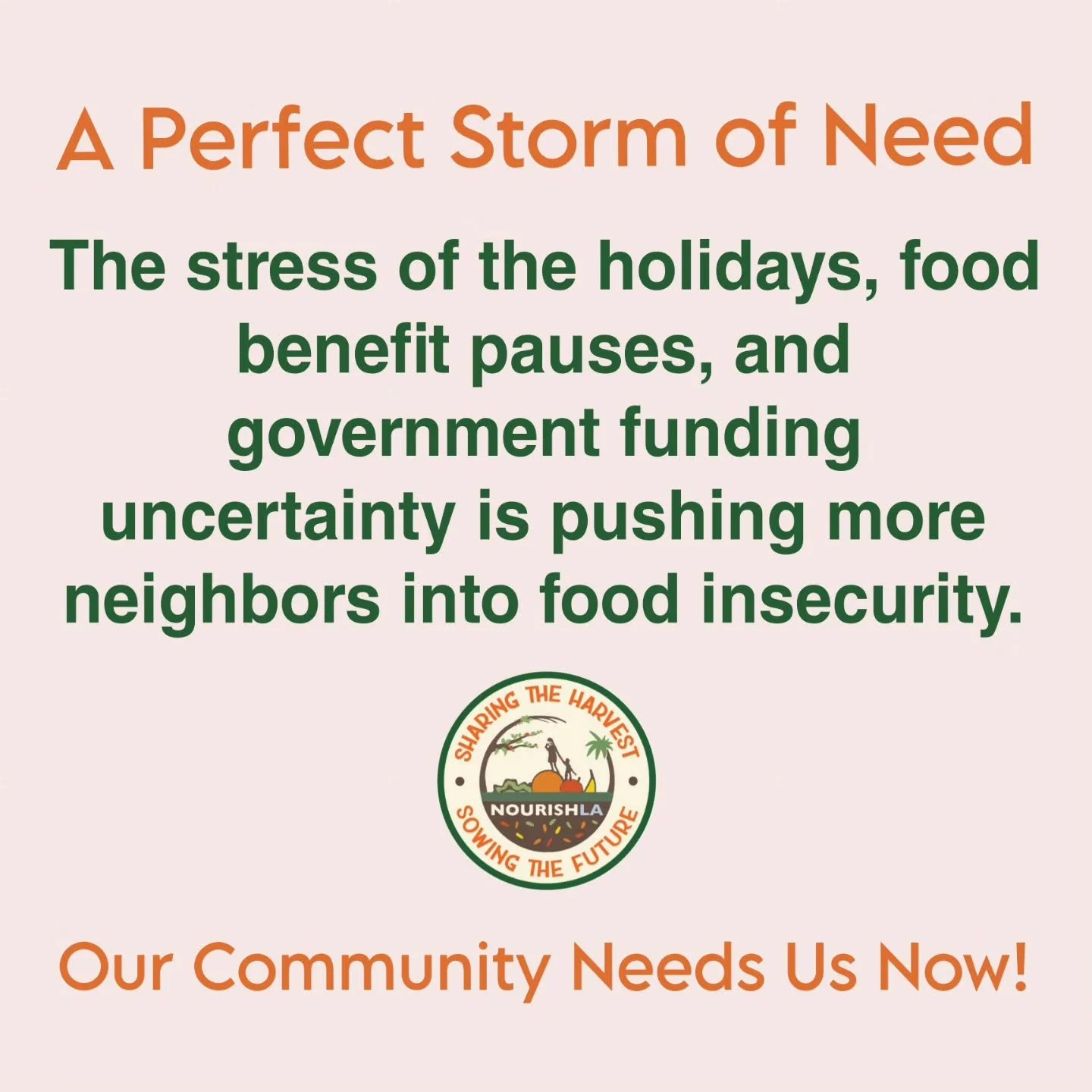 Swipe to see how you can make a tangible difference in our community this holiday season!🧡

The holidays are approaching, and for many of our neighbors, this time of year brings immense stress. With recent food benefit pauses and ongoing government 