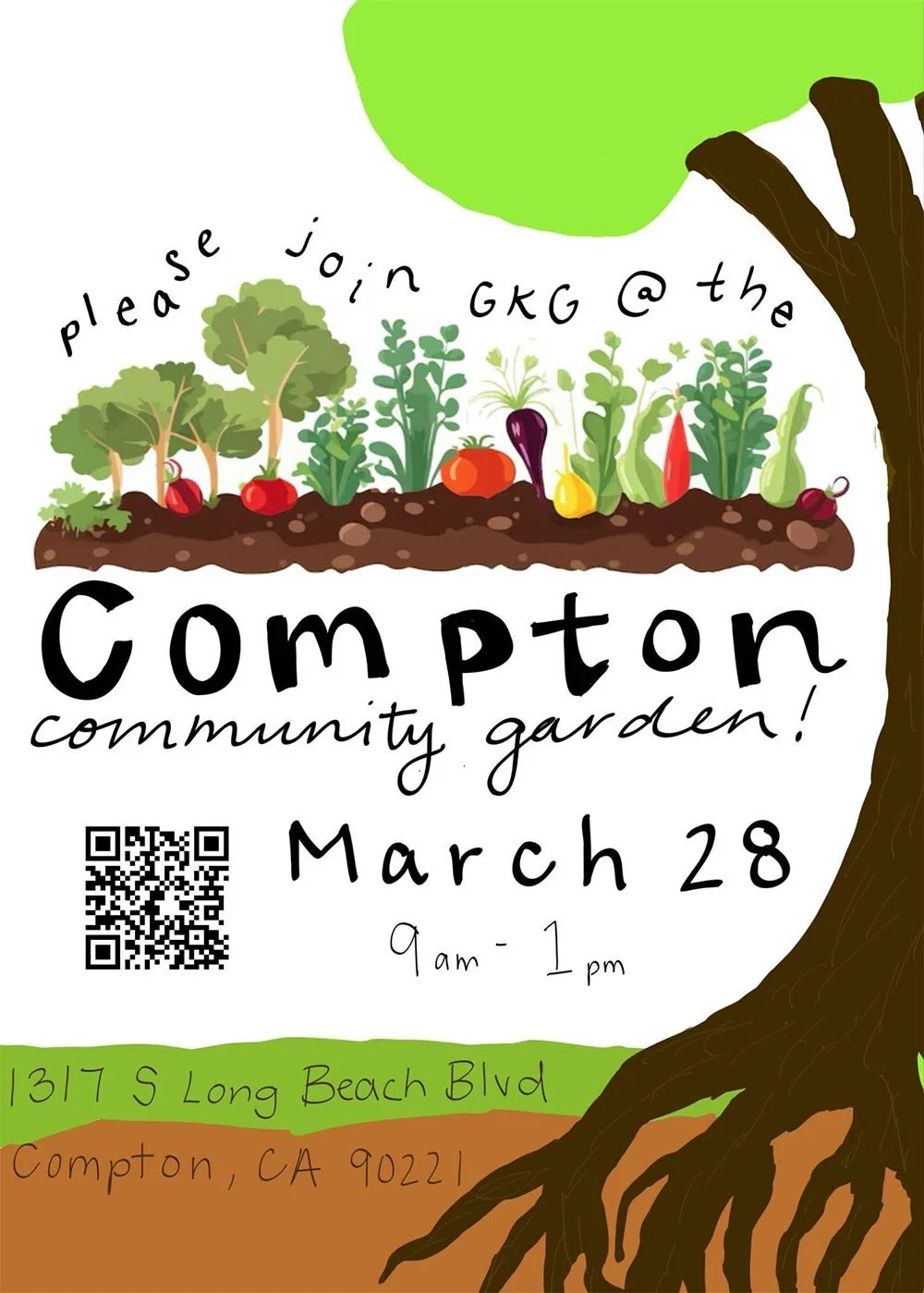 Good Karma Gardens March: Compton