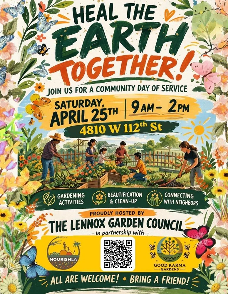 Heal the earth together : Flyer