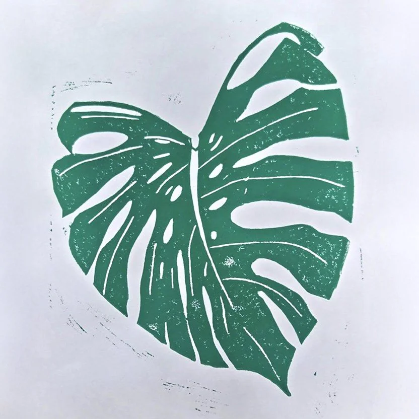 Monstera Leaf - Print