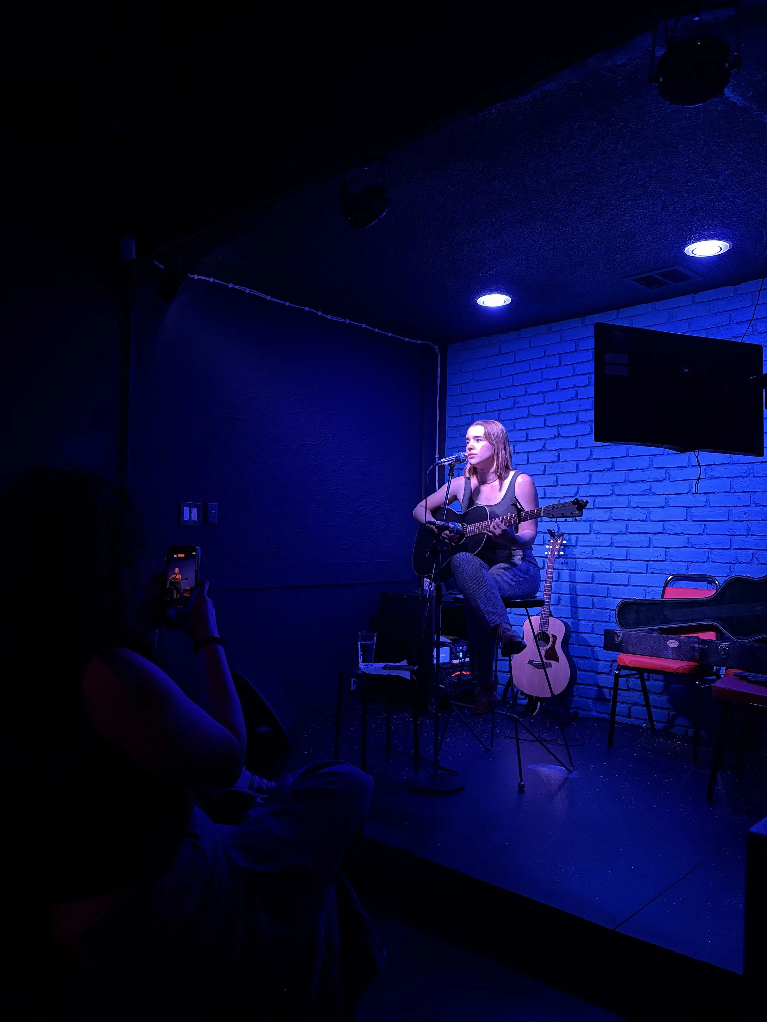 Caledonia Wilson performs original music