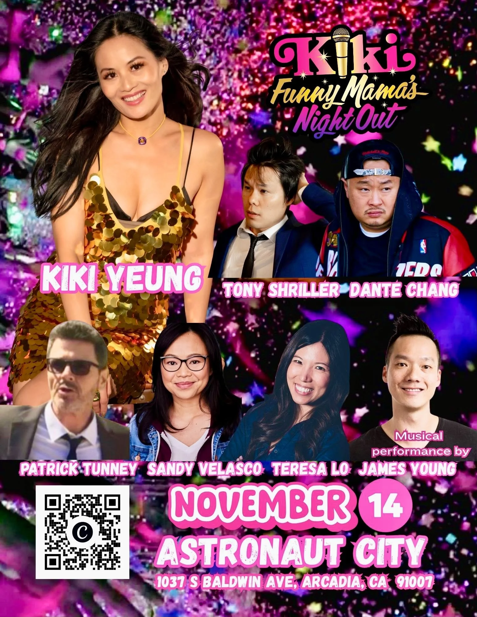 Kiki Yeung's Funny Mama Night Out poster