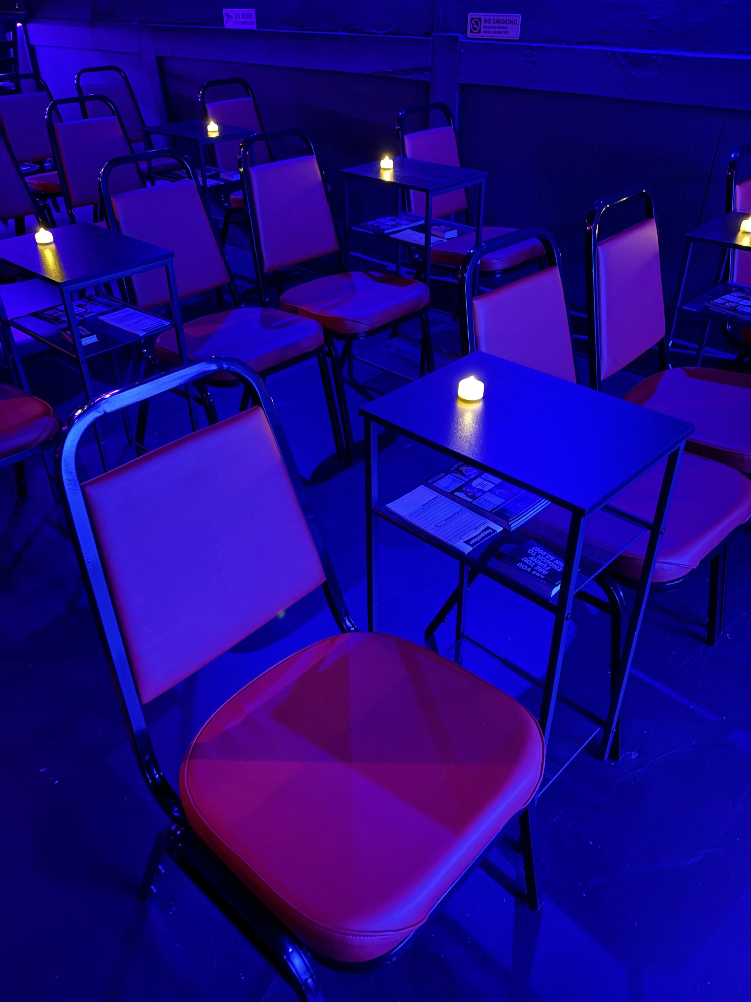 Astronaut City has comfortable seating to watch a great show