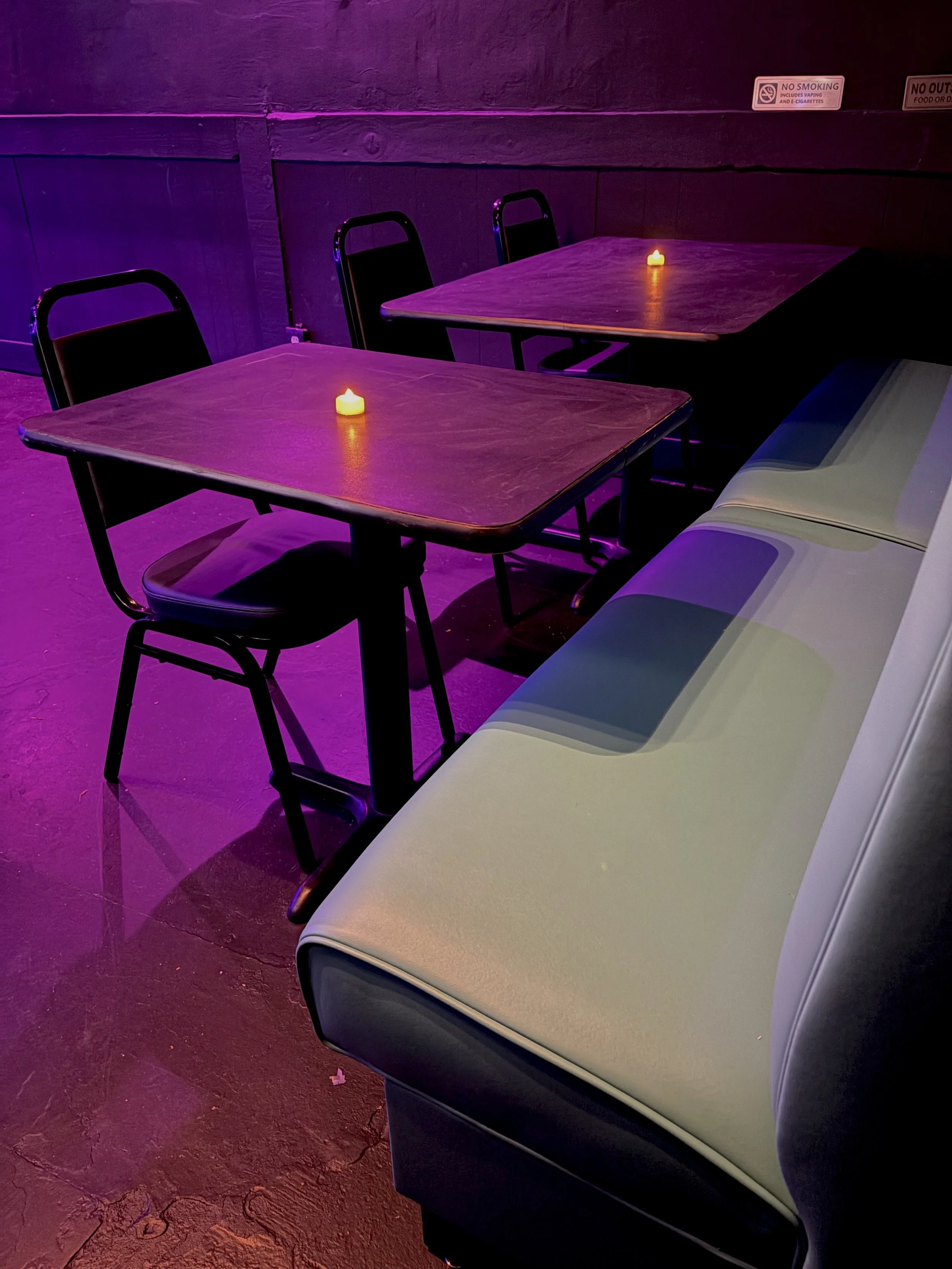 Vintage booths