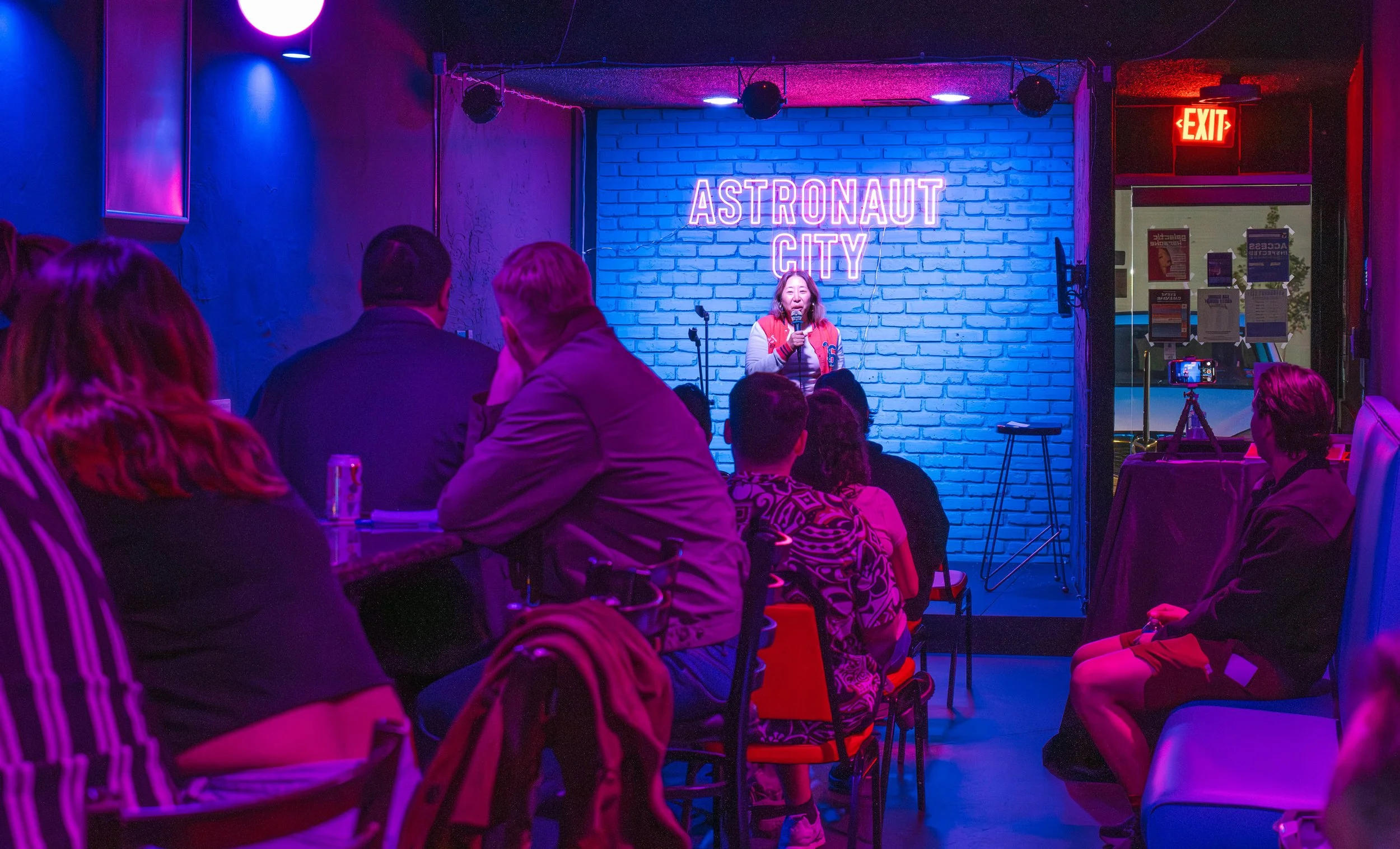 Live stand-up comedy in the San Gabriel Valley, right here at Astronaut City.
