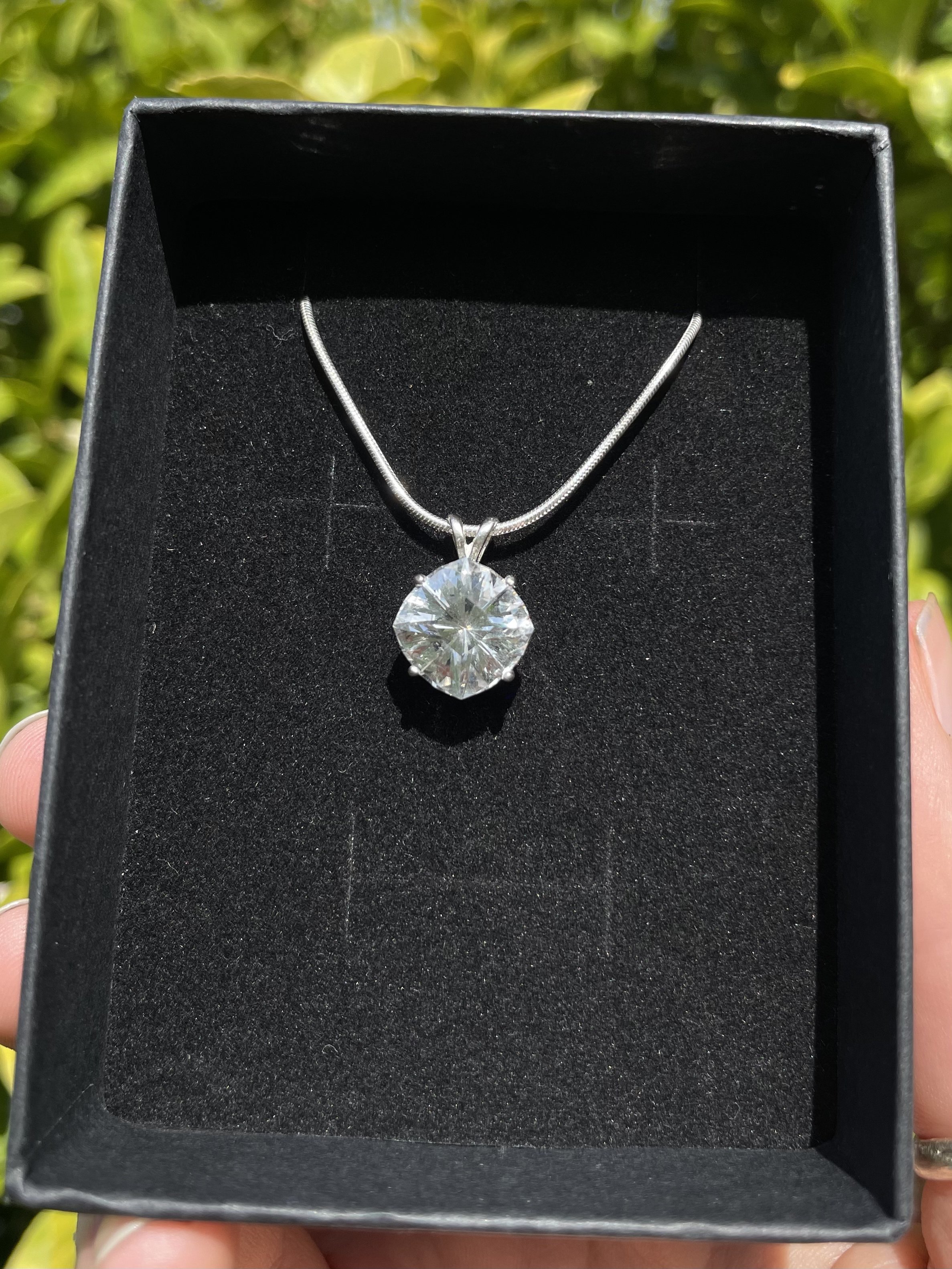 tasmanian killiecrankie diamond & solid sterling silver
