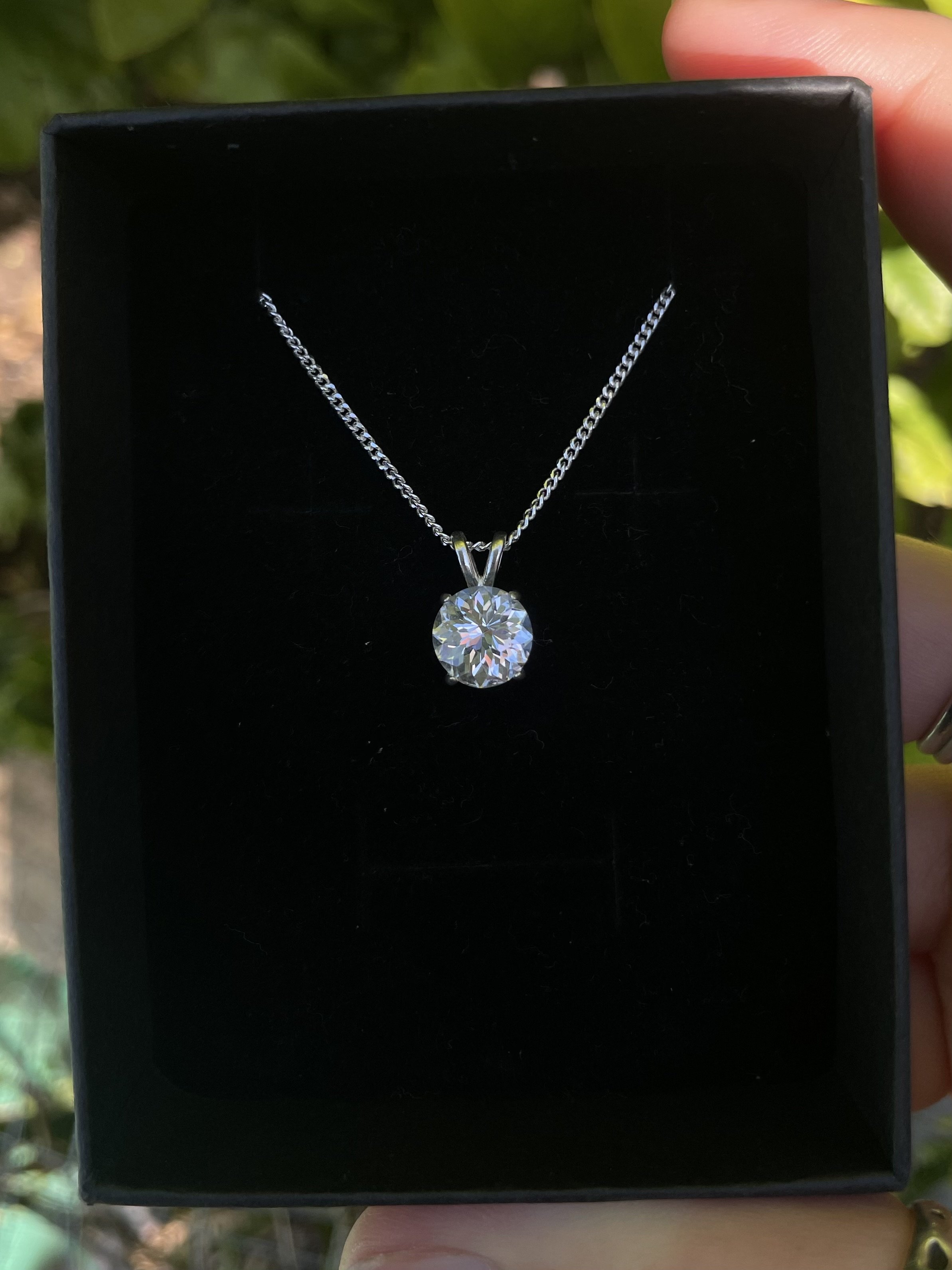 tasmanian killiecrankie diamond & solid sterling silver