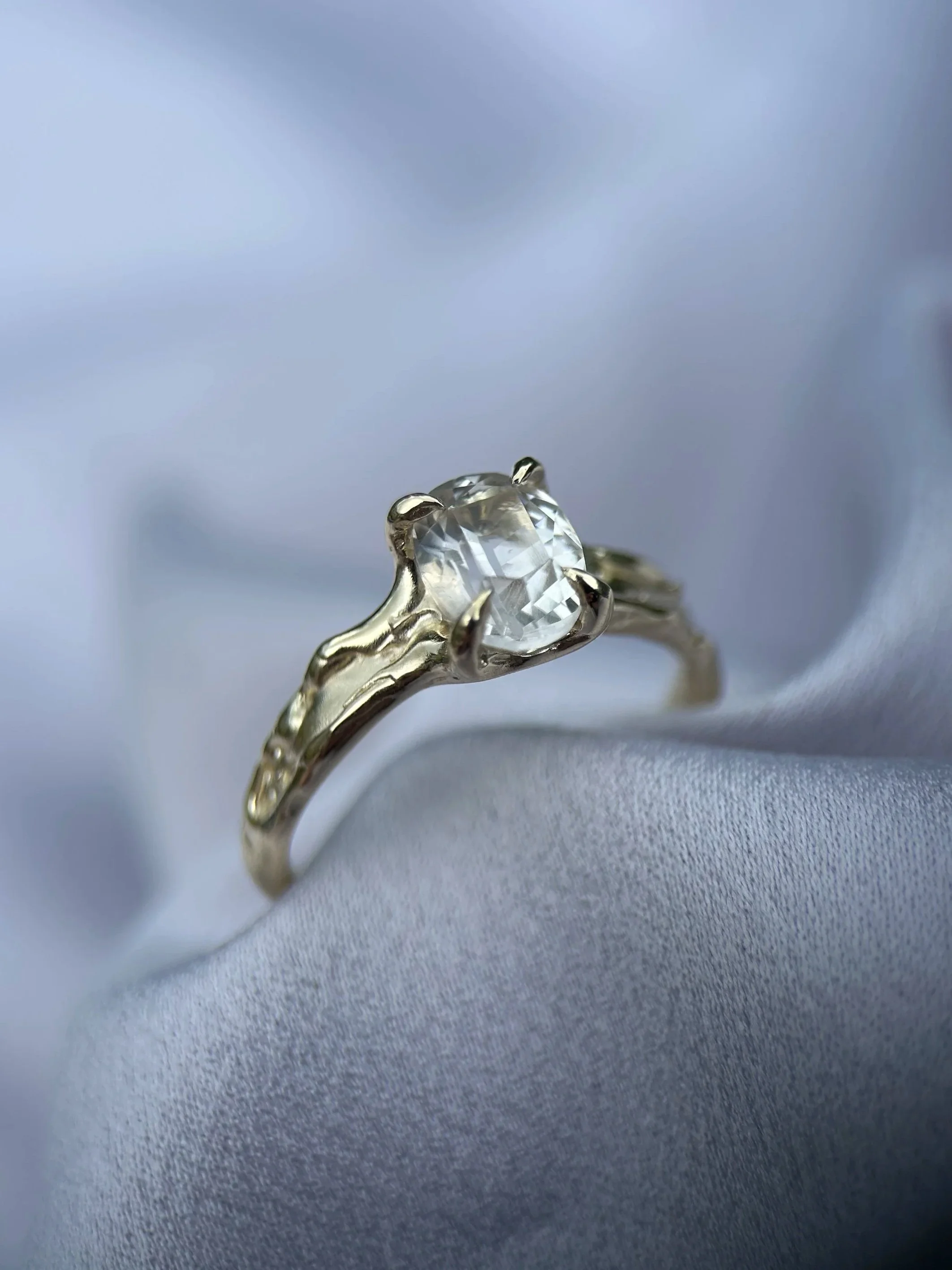 tasmanian killiecrankie diamond & solid 9ct gold
