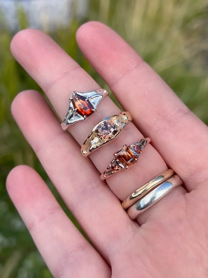 Zircons have been a super popular lately and I can totally understand why!! They will forever be a personal favourite ❤️&zwj;🔥

We find zircons in a wide range of colours here in Tasmania including yellows, oranges, pinks, browns and my absolute fav