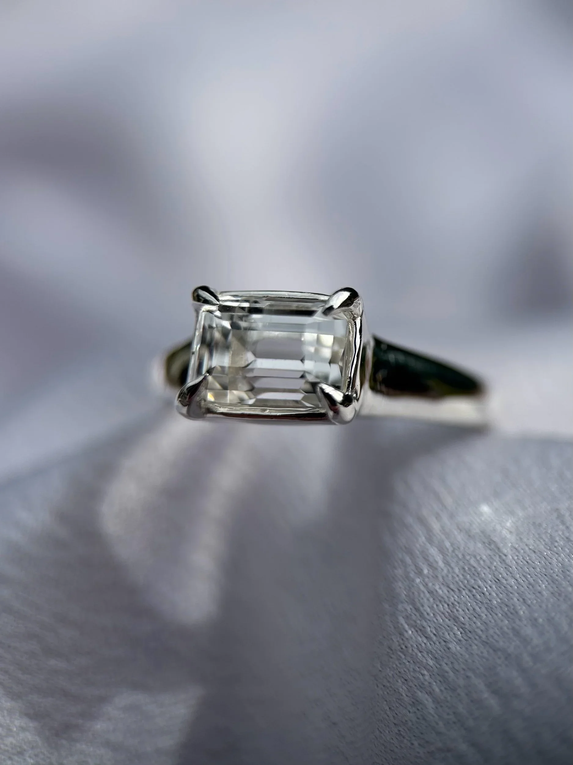 tasmanian killiecrankie diamond & solid sterling silver